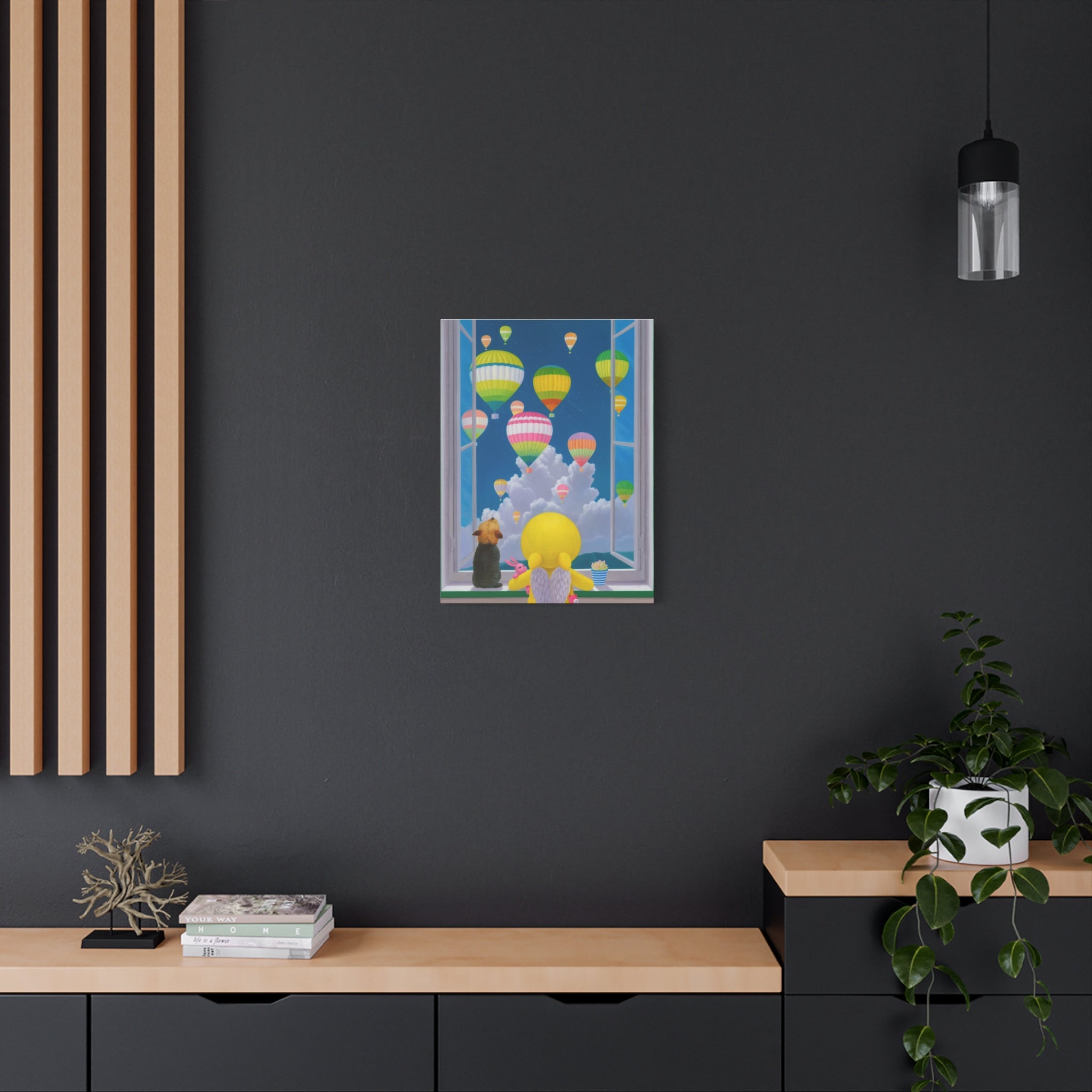 Dreams in the Sky - Chinese Contemporary artist - Canvas Print - Artwork for kids