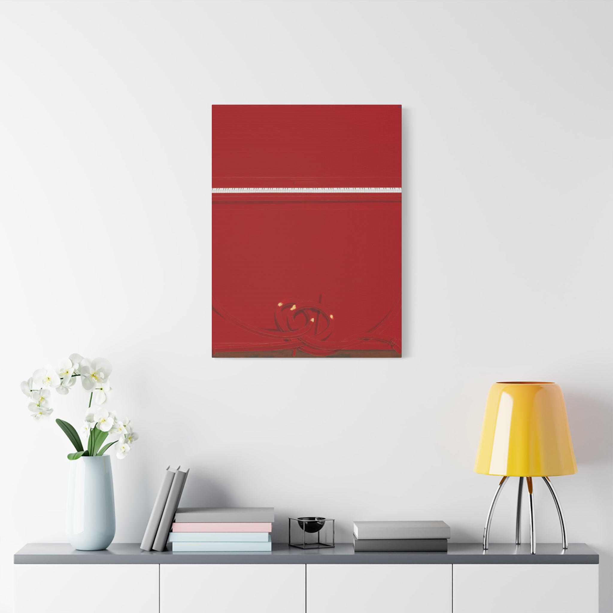 Piano - Chinese Contemporary artist - Canvas Print - Artwork for new home