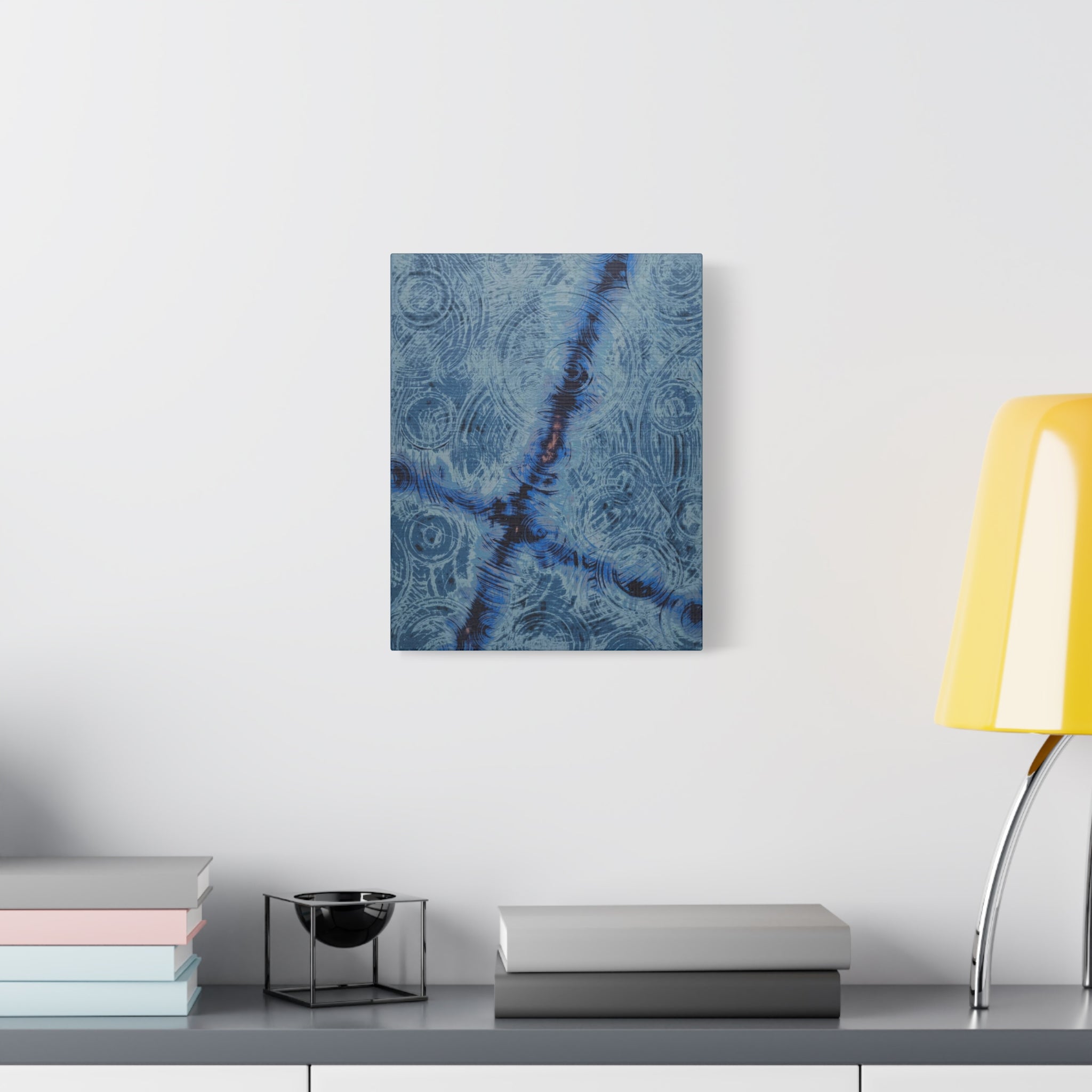 YU - 012720 - Abstract Wall Art by Asian Artist Contemporary Home Decor Print-Neutral Modern Art for Living Room or Bedroom