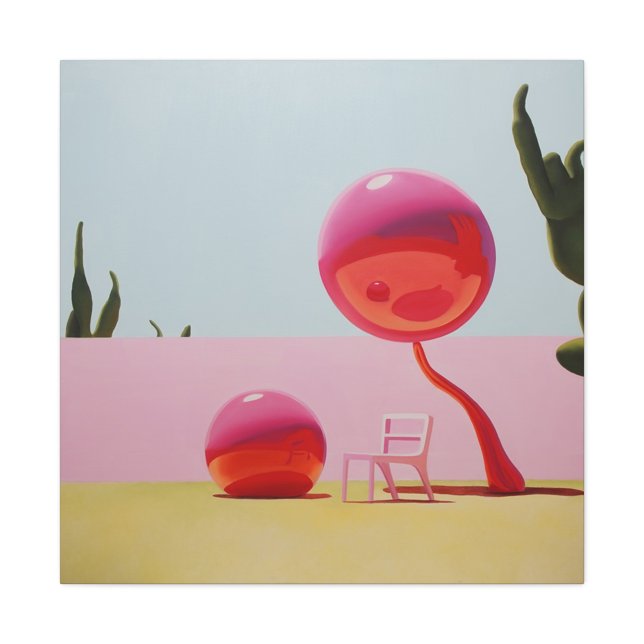 The Dream of Twenty-Four Years -  Contemporary Abstract Canvas Print  Young Asian Artist