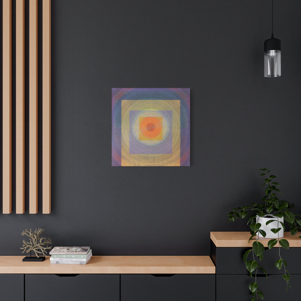 YU - 011517 - Abstract Wall Art by Asian Artist Contemporary Home Decor Print-Neutral Modern Art for Living Room or Bedroom
