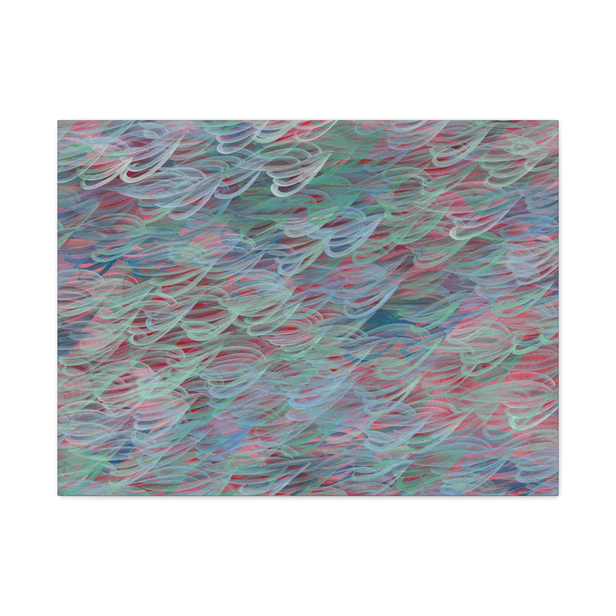 Feathered Dust - 090225 - Abstract Wall Art by Asian Artist Contemporary Home Decor Print-Neutral Modern Art for Living Room or Bedroom