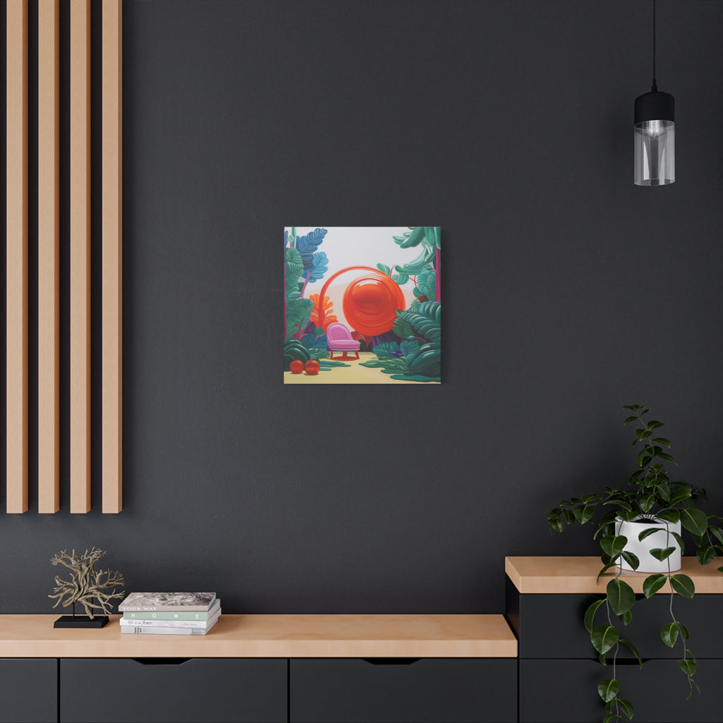 Paradise 1 -  Contemporary Abstract Canvas Print  Young Asian Artist