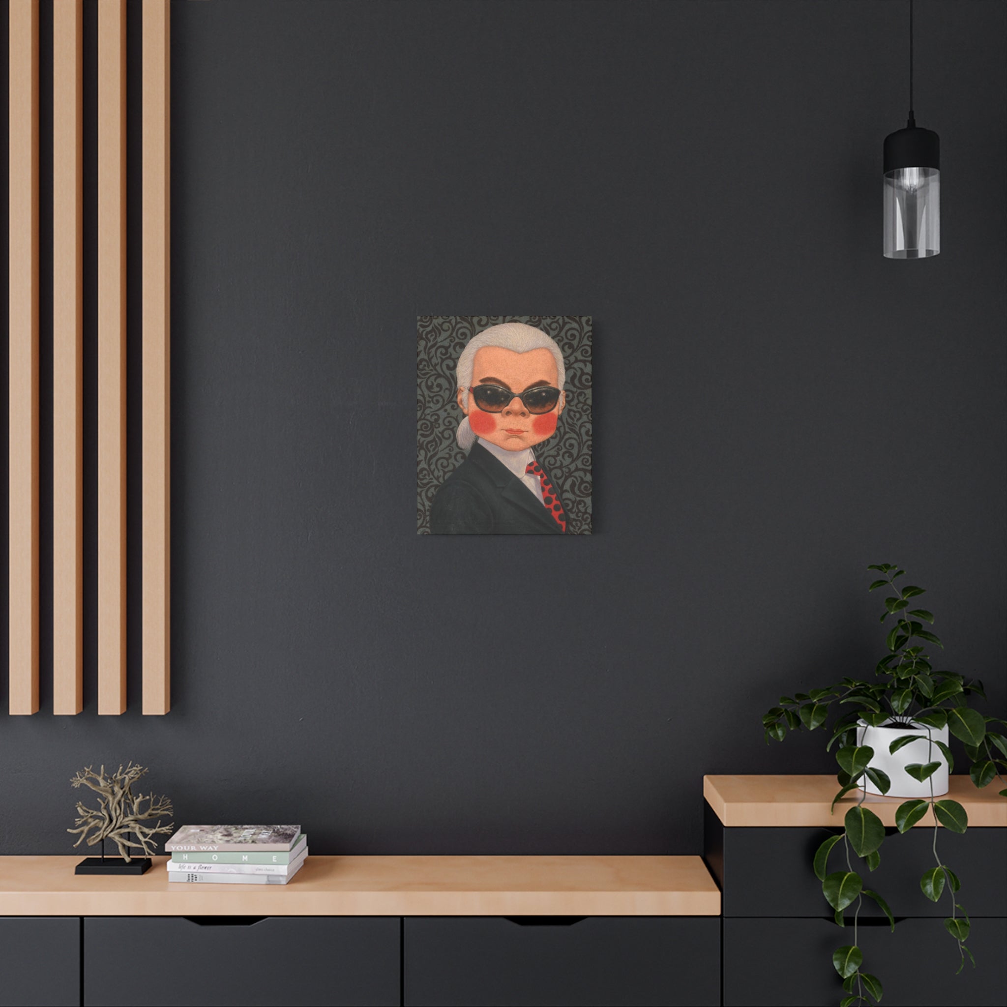 Karl Lagerfeld - Thailand Contemporary artist - Canvas Print - Artwork for new home