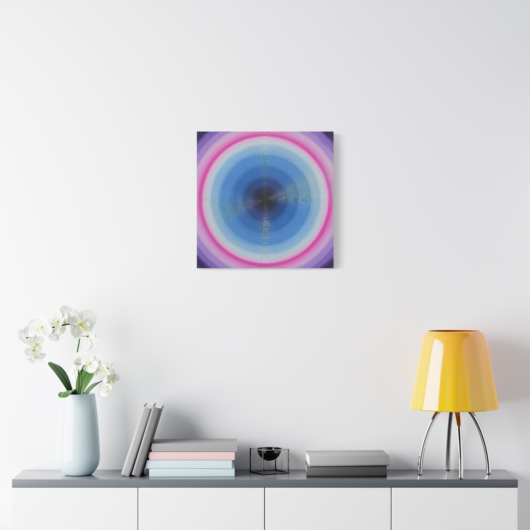 YU - 082219 - Abstract Wall Art by Asian Artist Contemporary Home Decor Print-Neutral Modern Art for Living Room or Bedroom