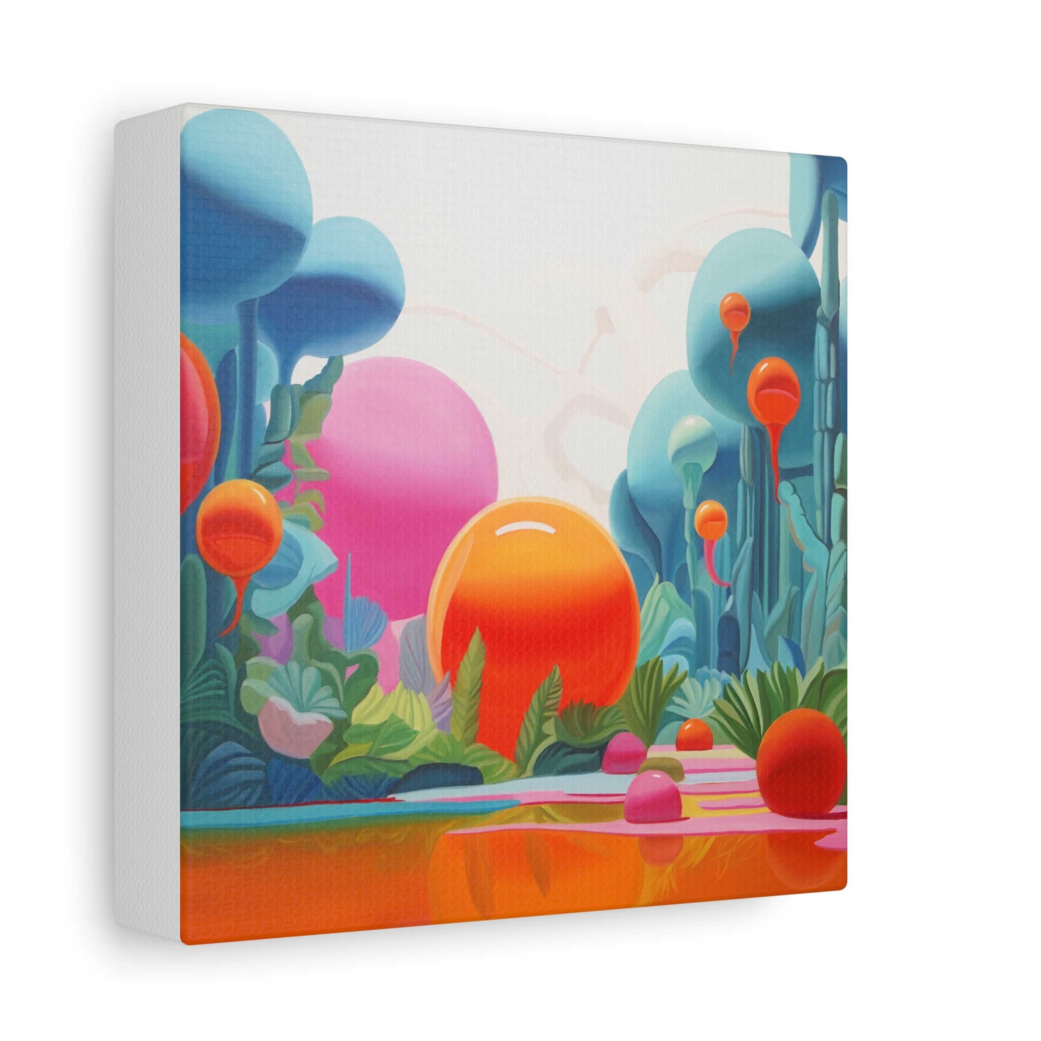 Paradise 5 -  Contemporary Abstract Canvas Print  Young Asian Artist Christmas Gift