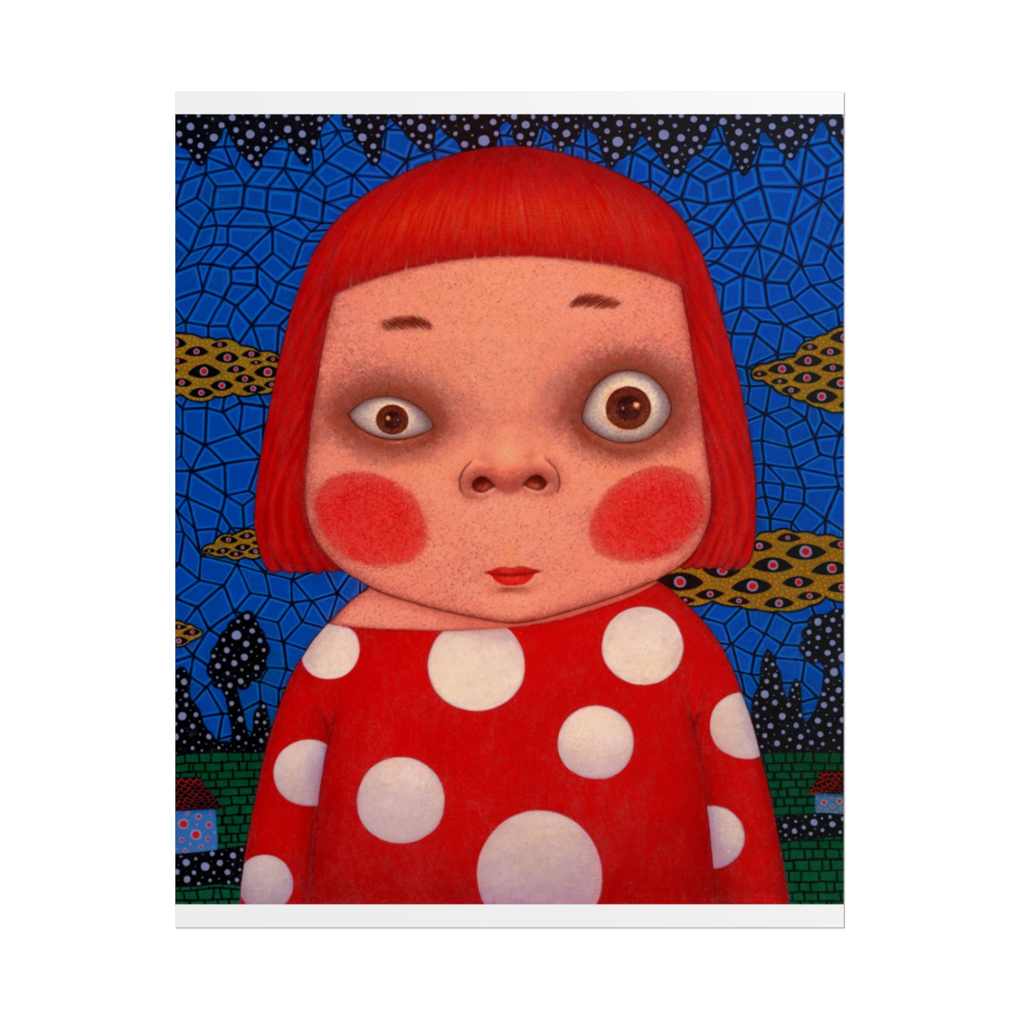 Yayoi Kusama Art Poster,  Thailand Contemporary artist - Canvas Print