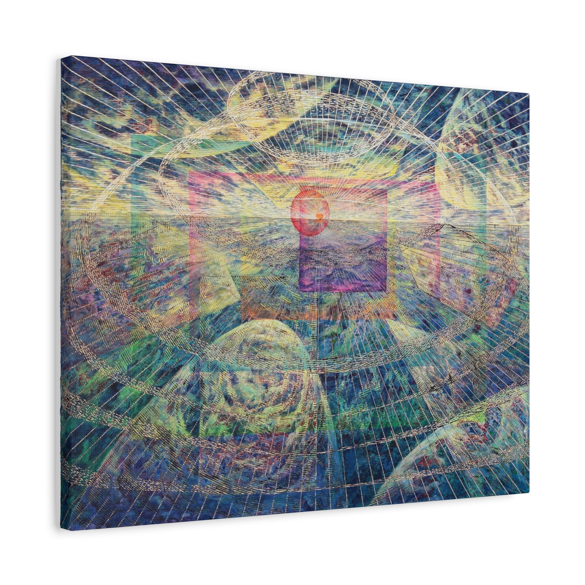 YU - 051619 - Abstract Wall Art by Asian Artist Contemporary Home Decor Print-Neutral Modern Art for Living Room or Bedroom