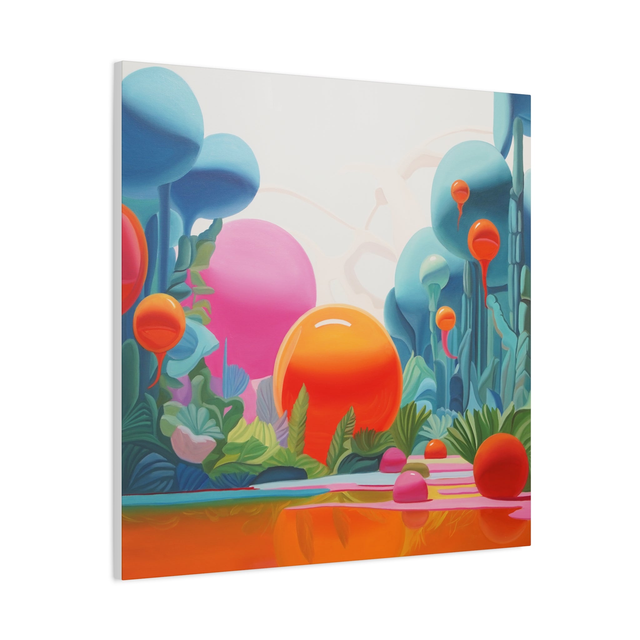 Paradise 5 -  Contemporary Abstract Canvas Print  Young Asian Artist Christmas Gift