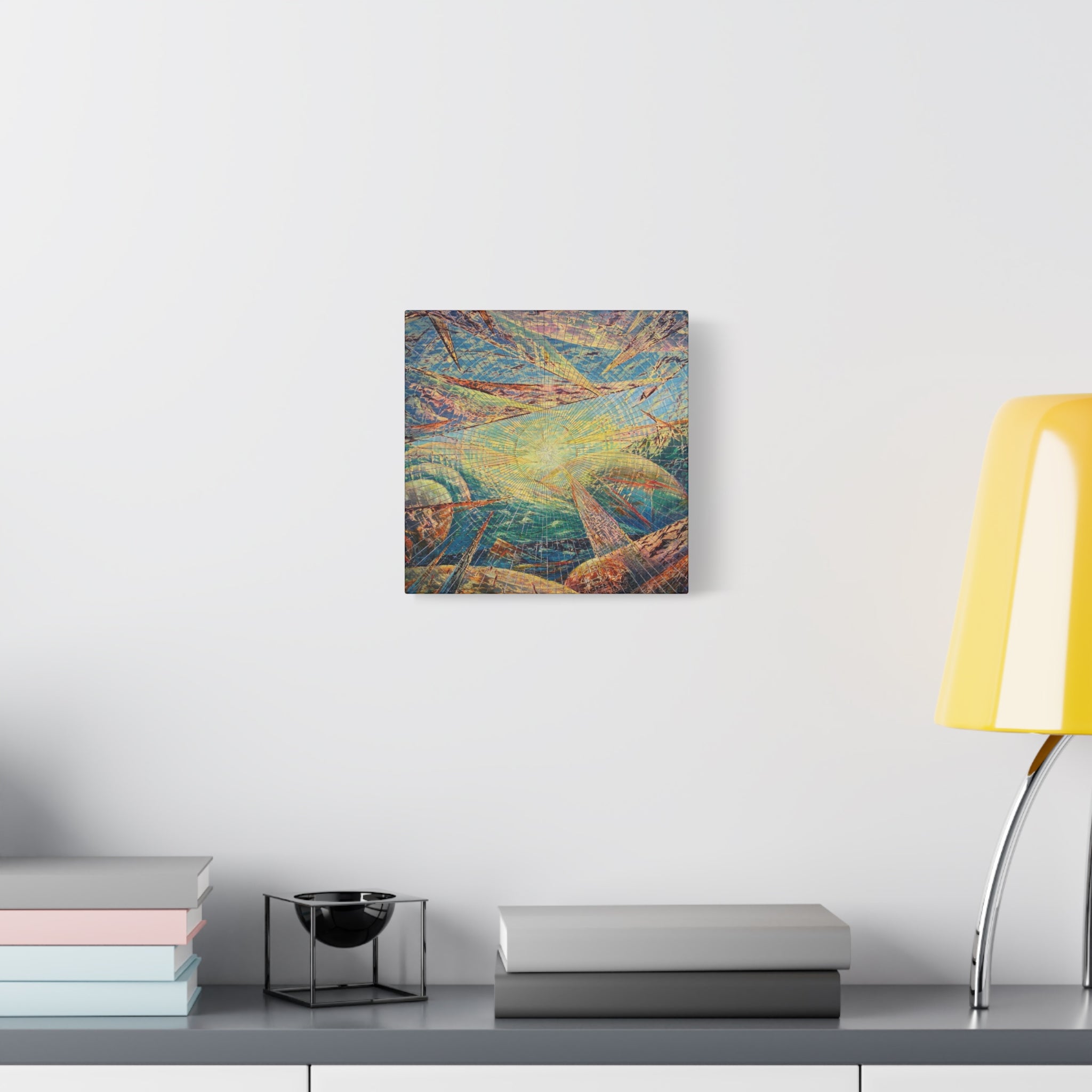 YU - 013025  - Abstract Wall Art by Asian Artist Contemporary Home Decor Print-Neutral Modern Art for Living Room or Bedroom