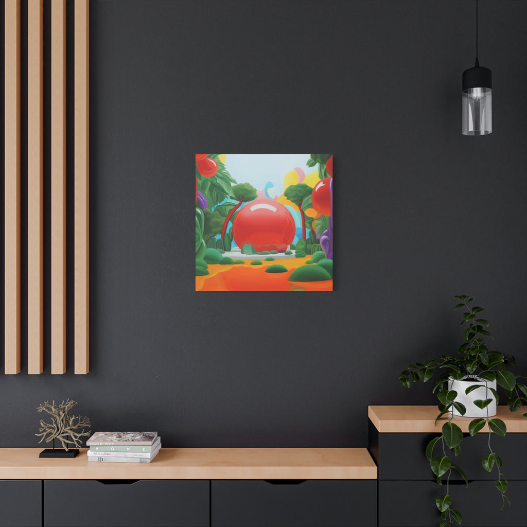 Secret Garden 4 -  Contemporary Abstract Canvas Print  Young Asian Artist
