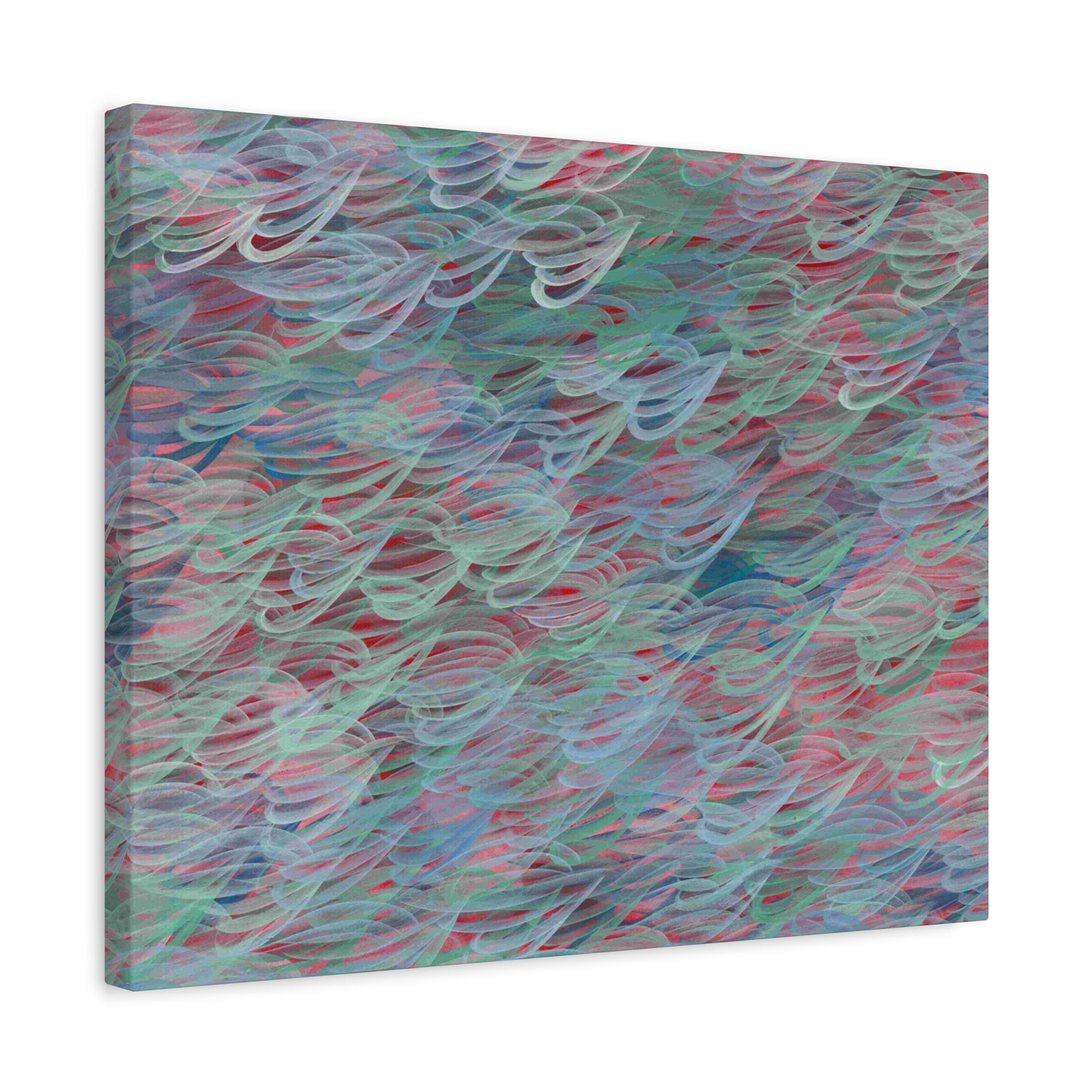 Feathered Dust - 090225 - Abstract Wall Art by Asian Artist Contemporary Home Decor Print-Neutral Modern Art for Living Room or Bedroom