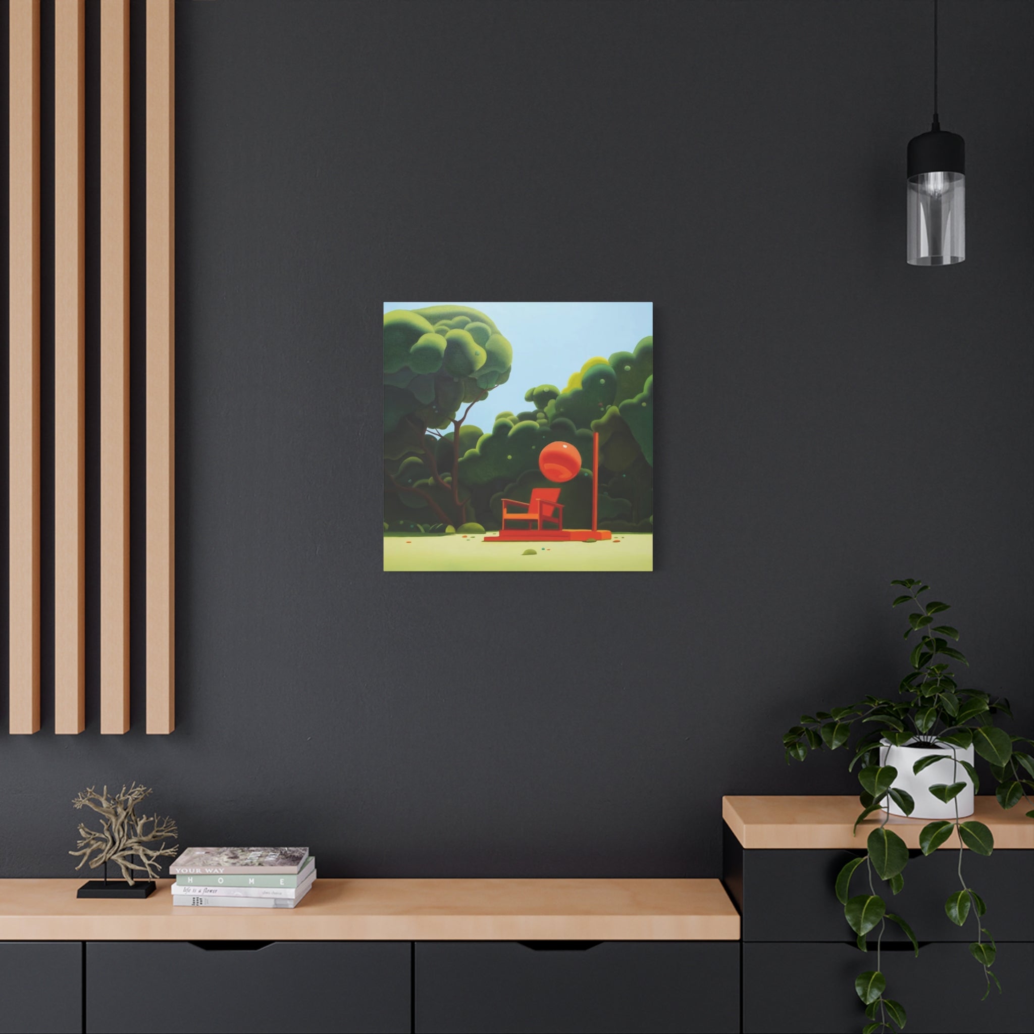 The Dream of Twenty-Four Years -  Contemporary Abstract Canvas Print  Young Asian Artist