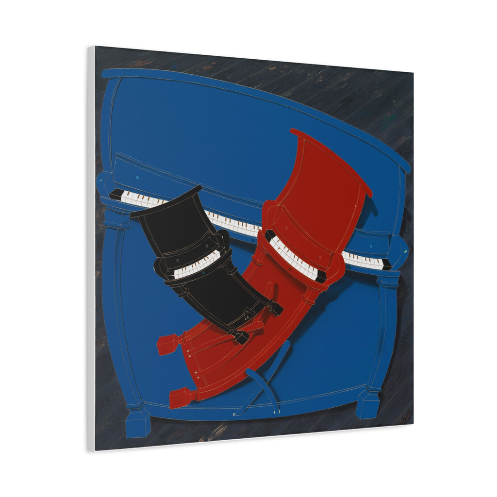 Piano - Chinese Contemporary artist - Canvas Print - Artwork for new home
