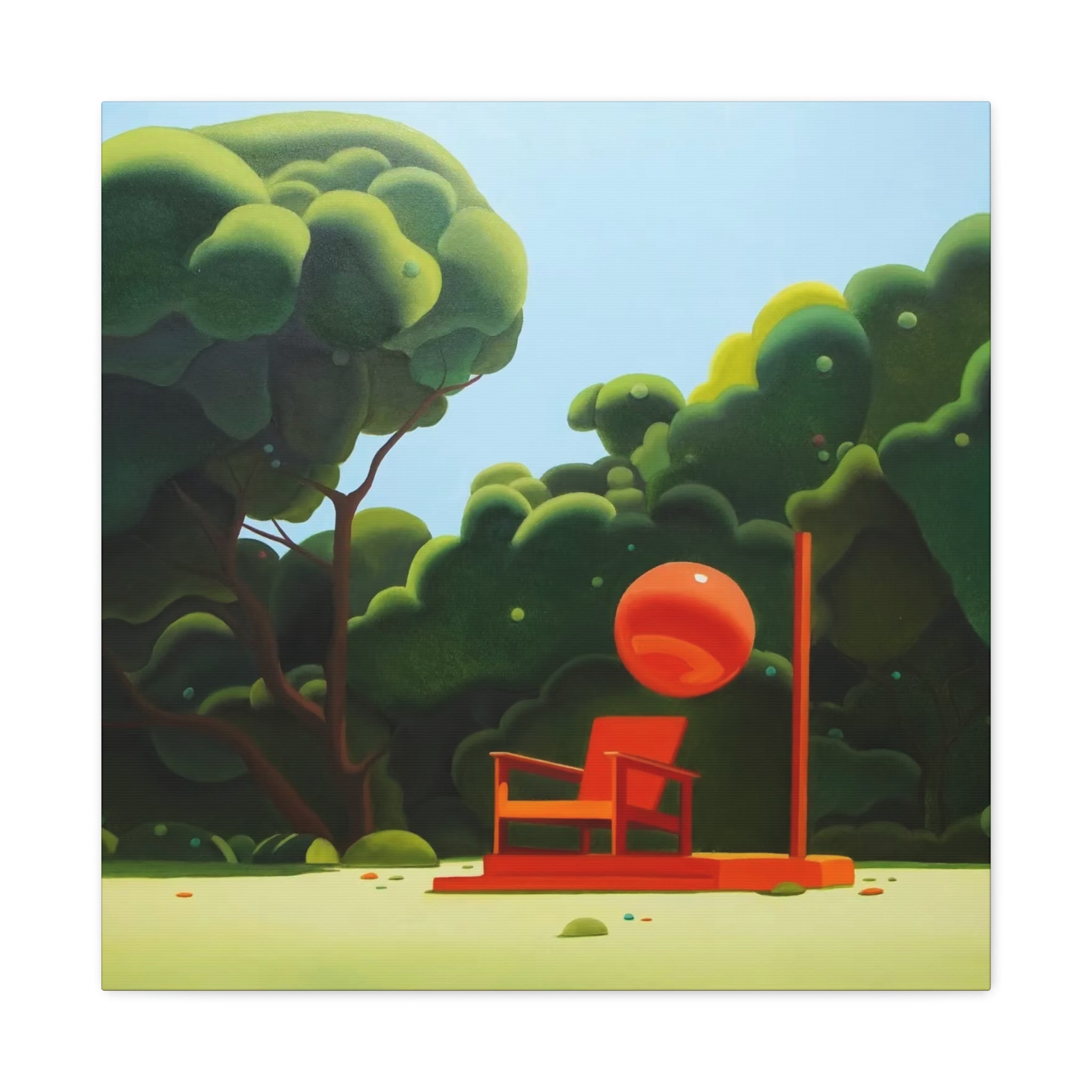 The Dream of Twenty-Four Years -  Contemporary Abstract Canvas Print  Young Asian Artist