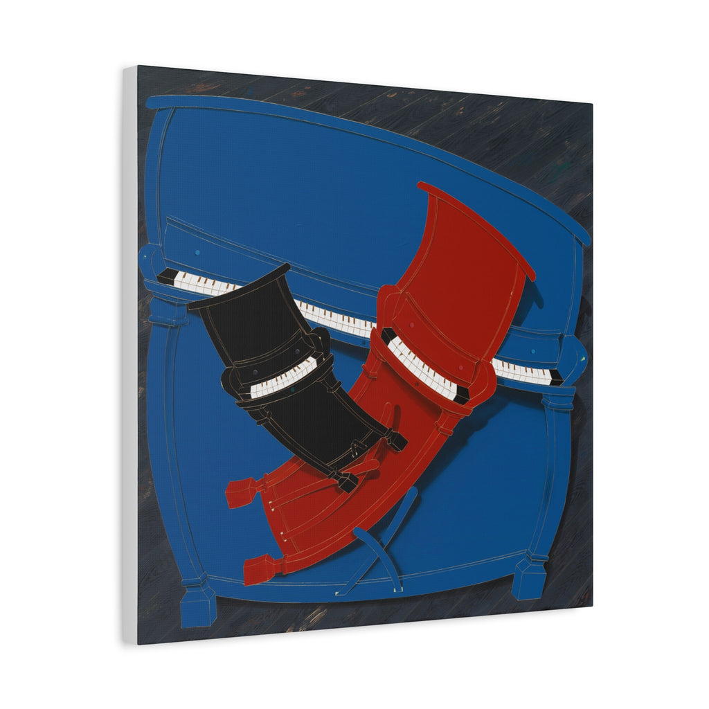 Piano - Chinese Contemporary artist - Canvas Print - Artwork for new home