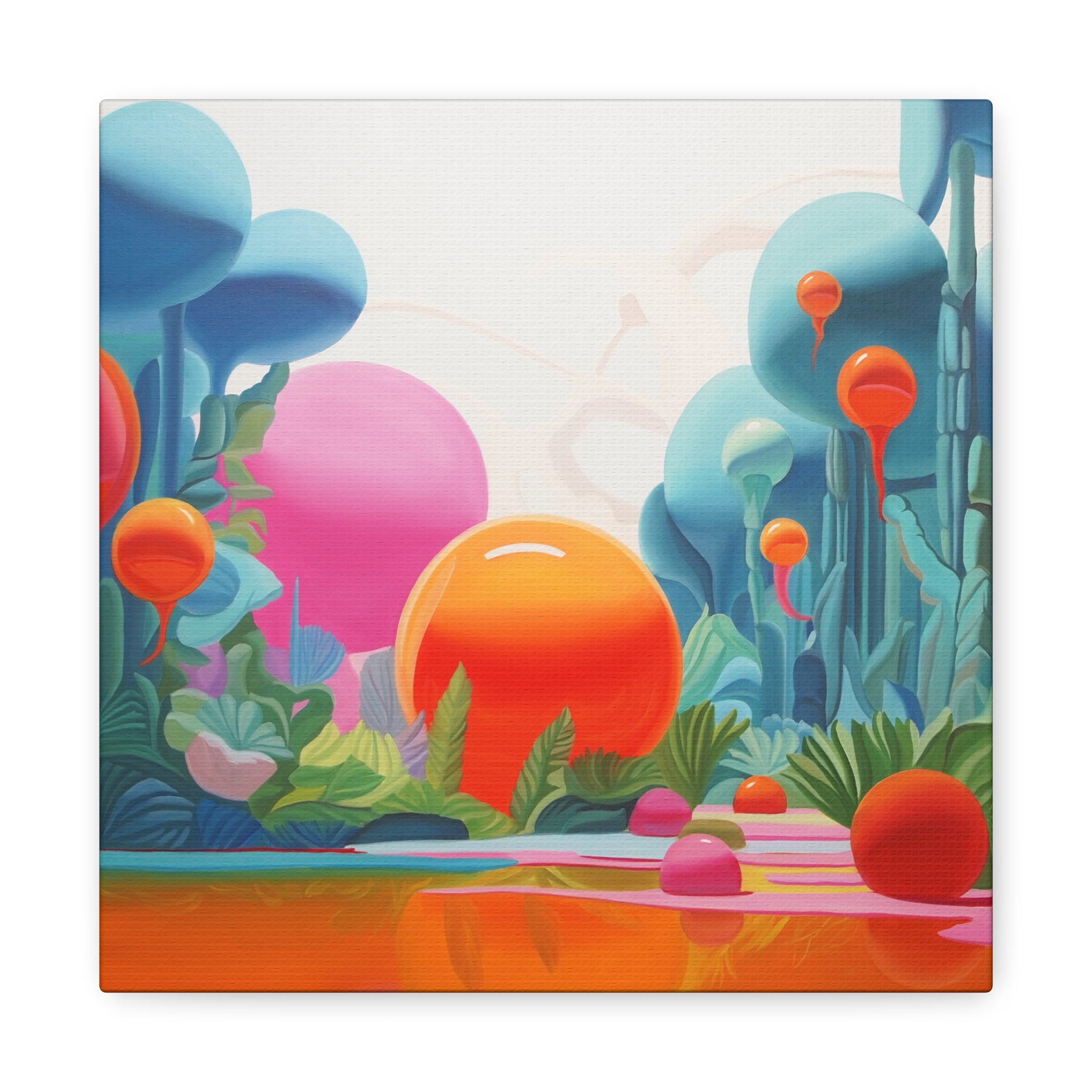 Paradise 5 -  Contemporary Abstract Canvas Print  Young Asian Artist Christmas Gift
