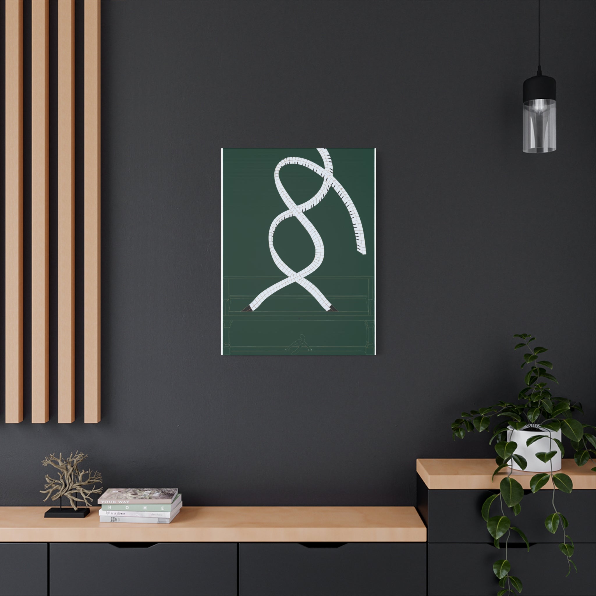 Piano - Chinese Contemporary artist - Canvas Print - Artwork for new home