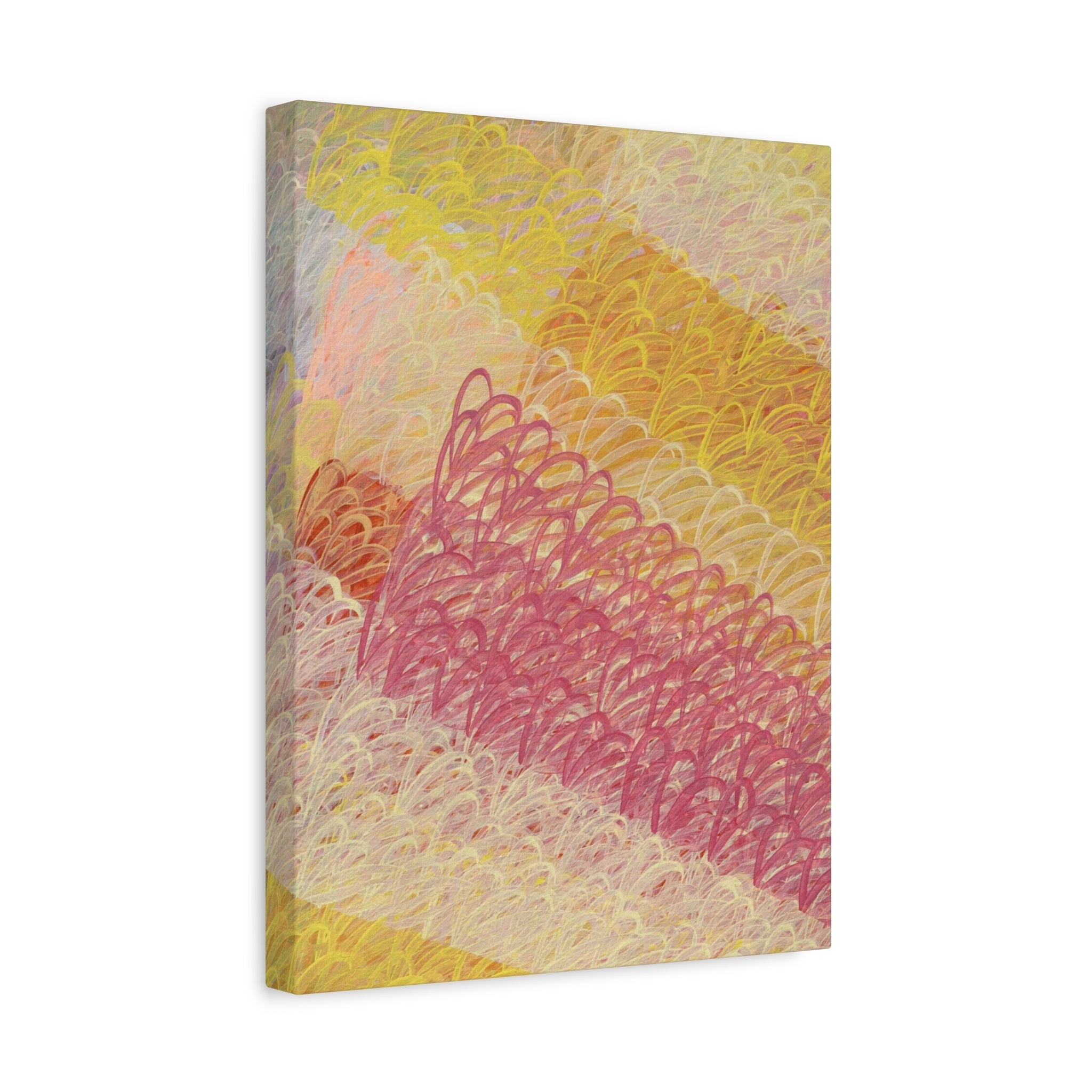Feathered Dust - 261024 - Abstract Wall Art by Asian Artist Contemporary Home Decor Print-Neutral Modern Art for Living Room or Bedroom