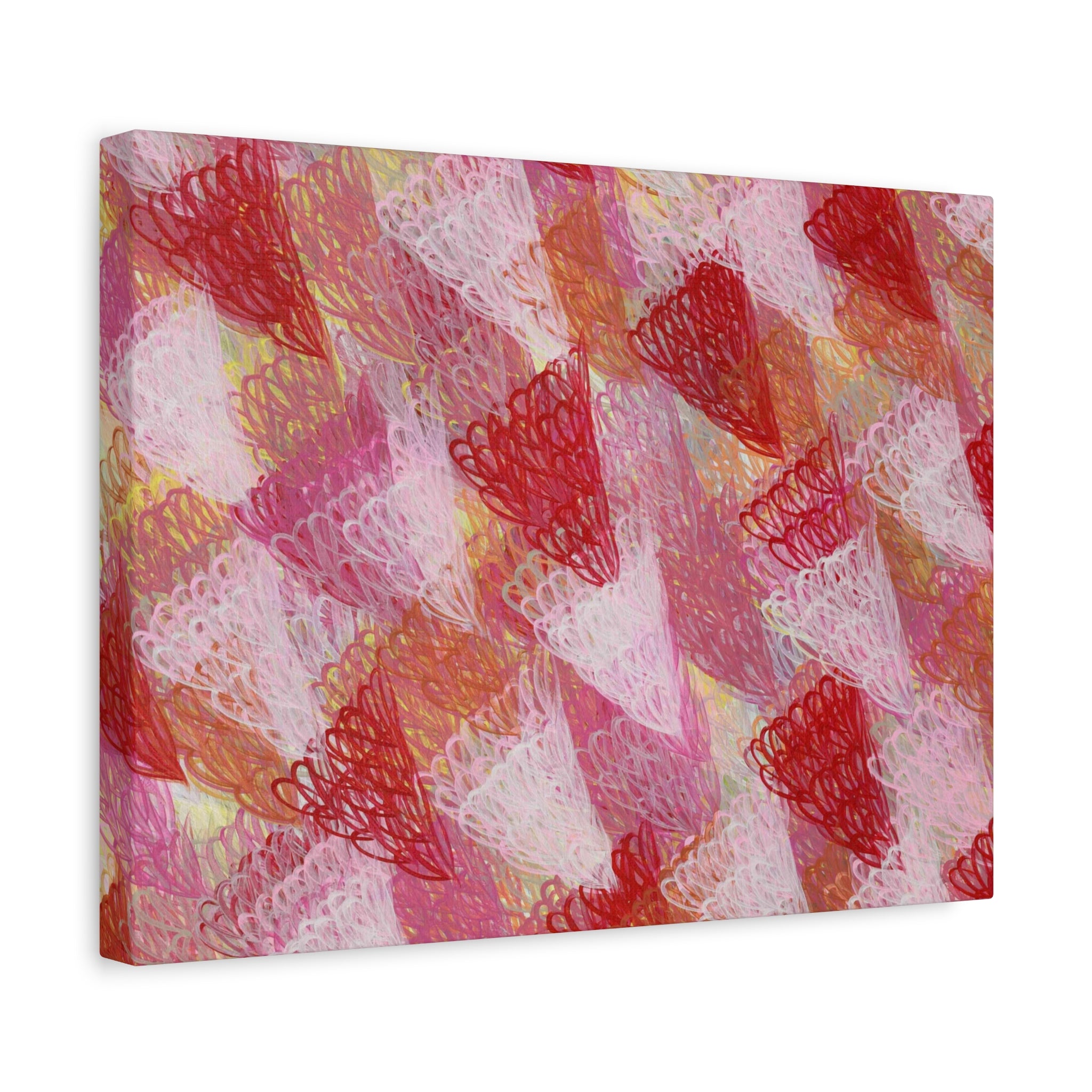 Feathered Dust - 160523 Abstract Wall Art by Asian Artist Contemporary Home Decor Print-Neutral Modern Art for Living Room or Bedroom