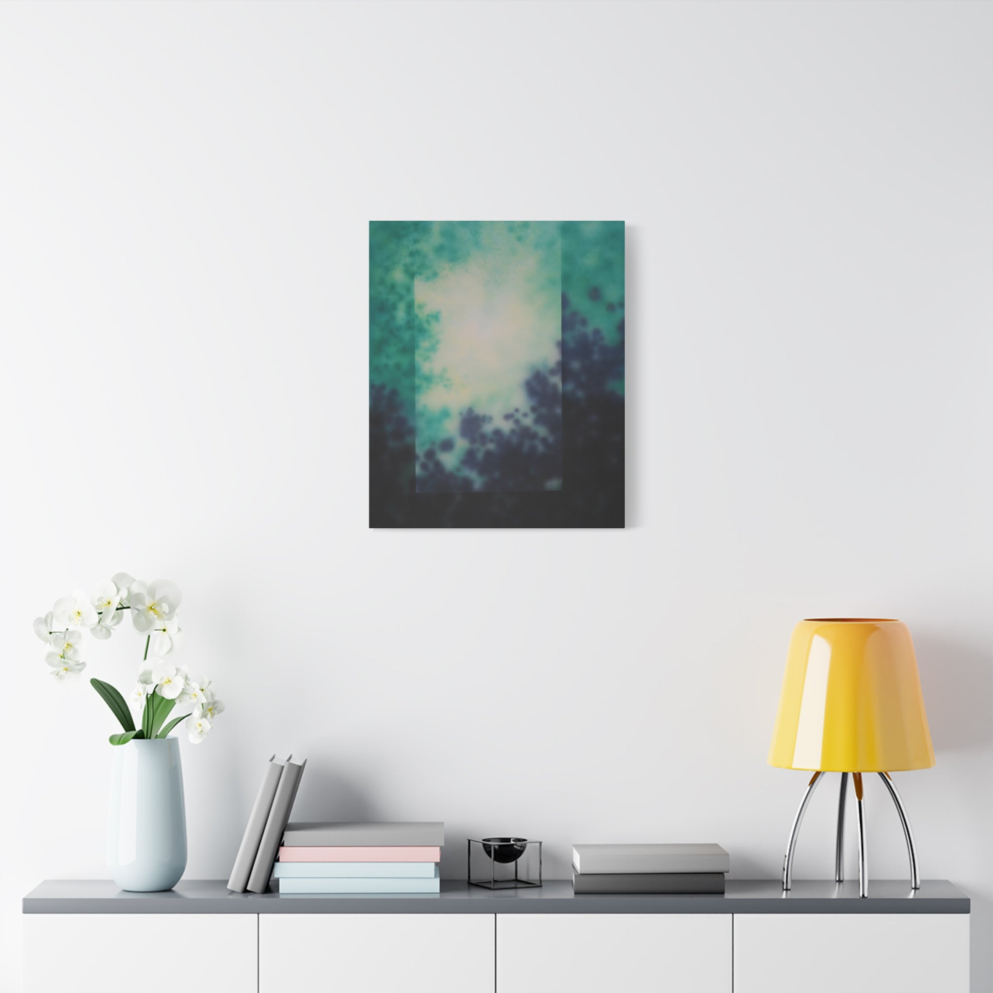 Shadow of a Tree -  Chinese  Contemporary abstract artist - Canvas Print - Gift for new year