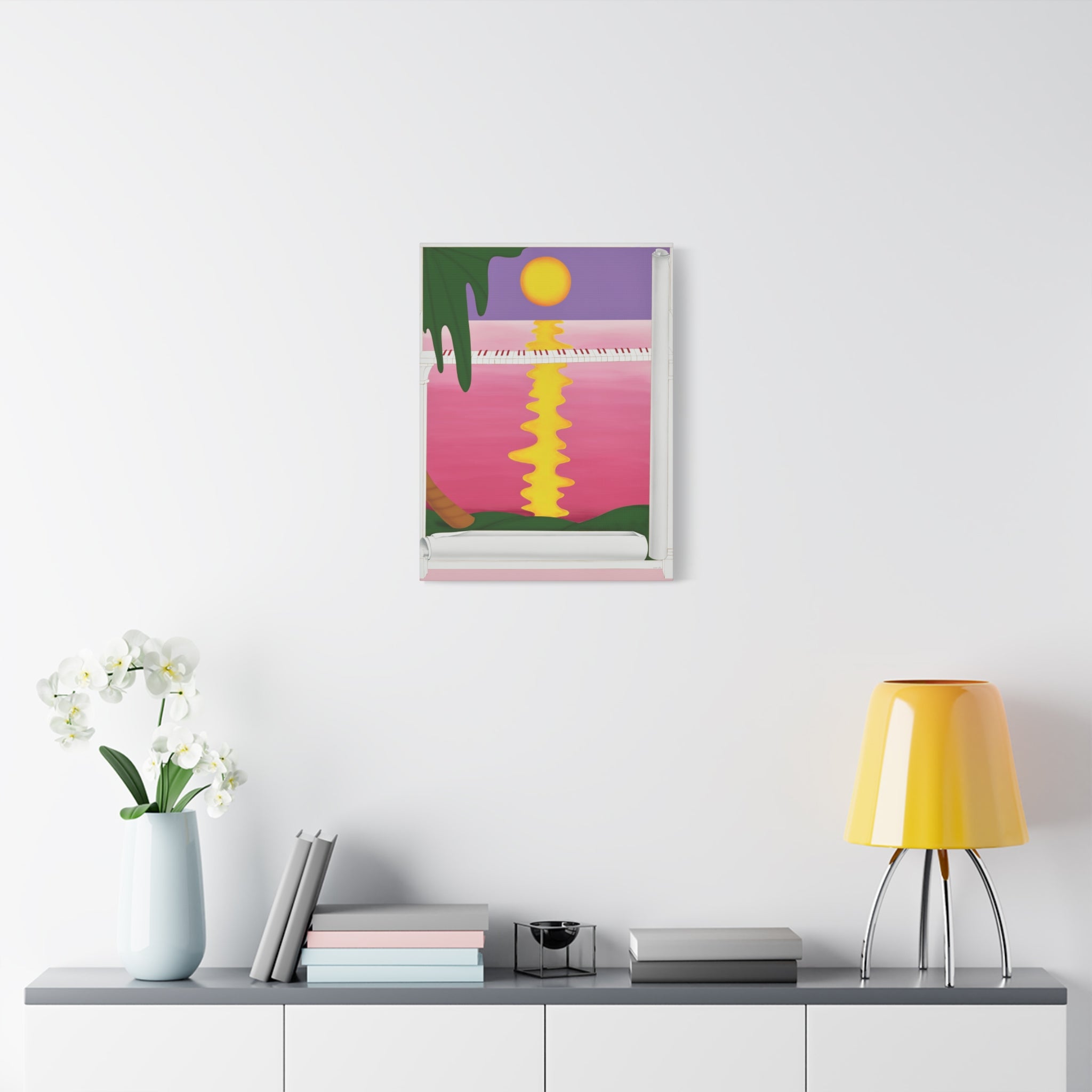 Piano - Chinese Contemporary artist - Canvas Print - Artwork for new home