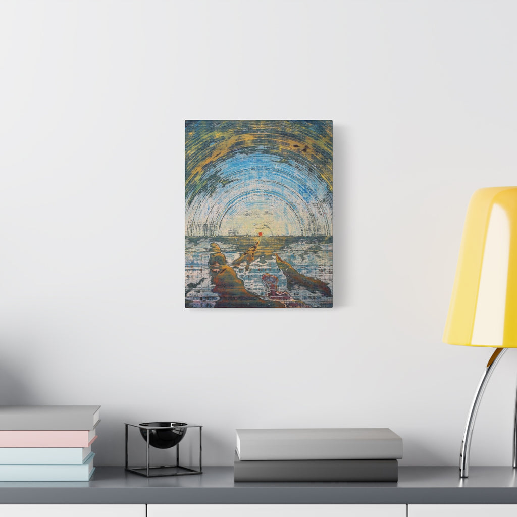 YU - 051219 Abstract Wall Art by Asian Artist Contemporary Home Decor Print-Neutral Modern Art for Living Room or Bedroom