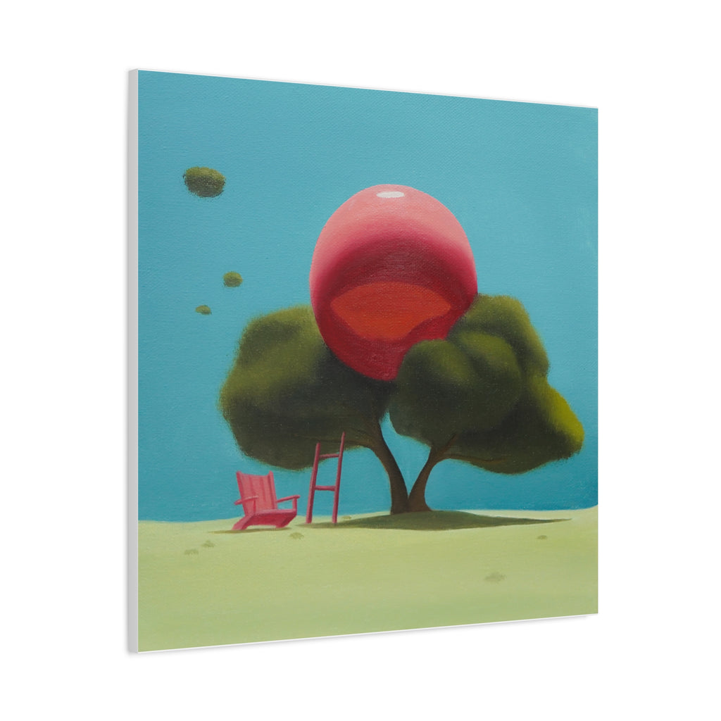 Dream of Greenland -  Contemporary Abstract Canvas Print  Young Asian Artist