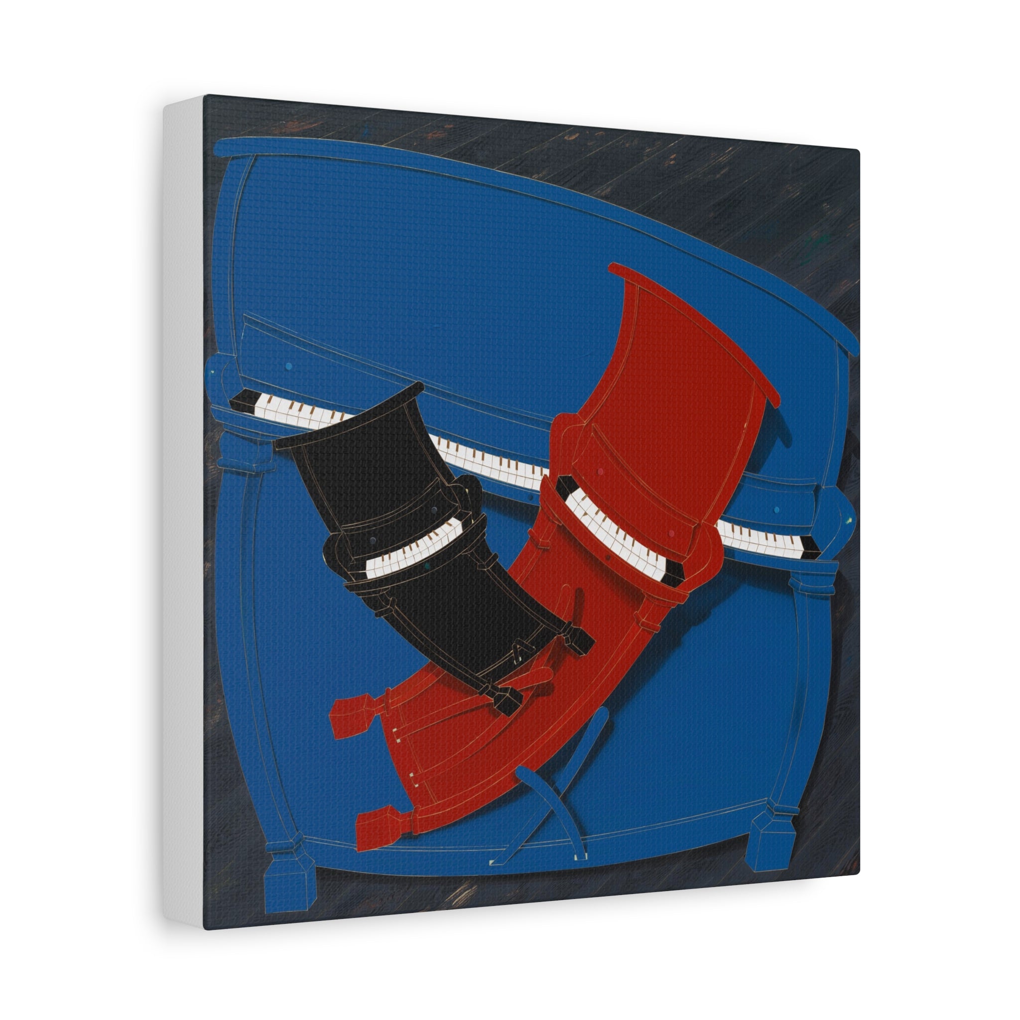Piano - Chinese Contemporary artist - Canvas Print - Artwork for new home