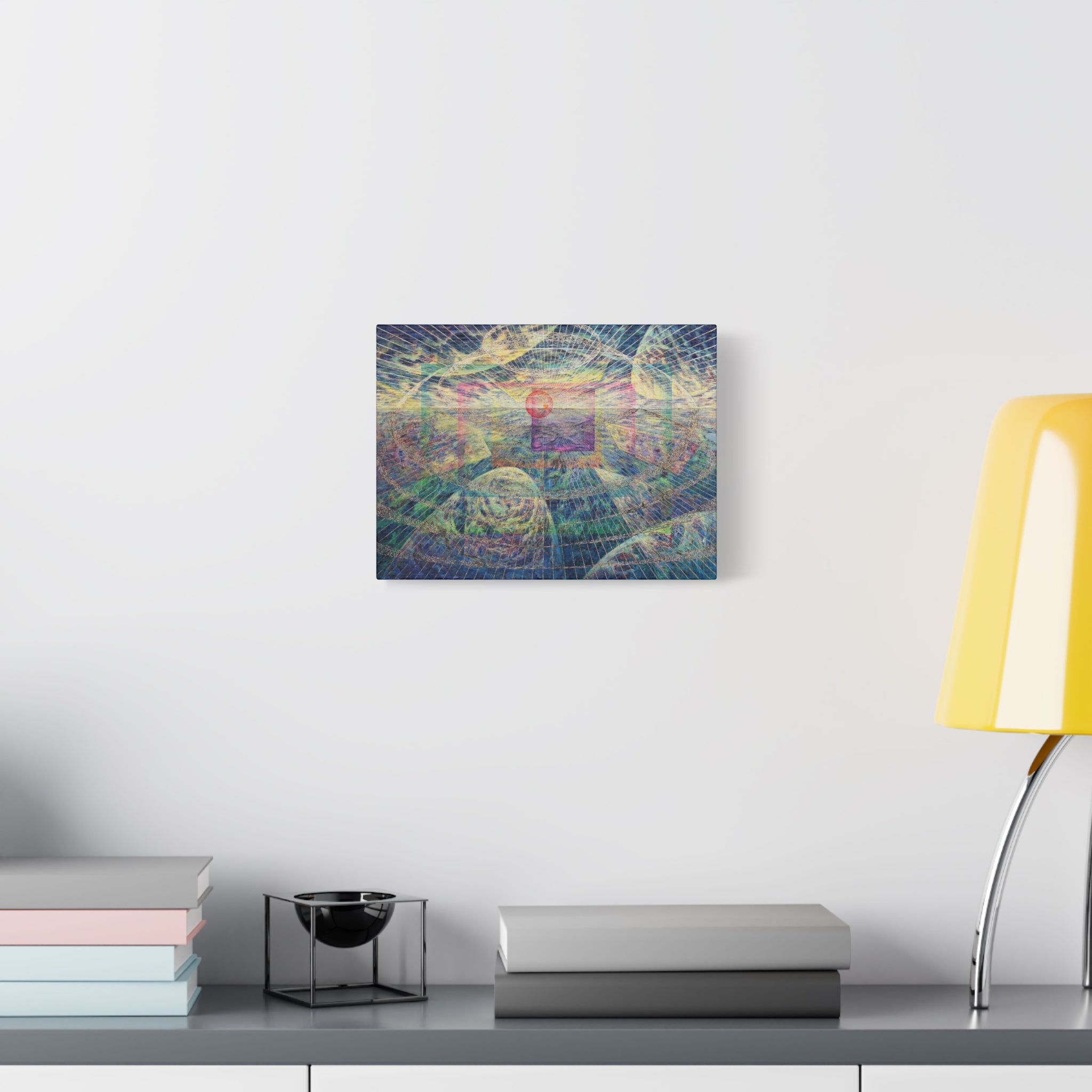 YU - 051619 - Abstract Wall Art by Asian Artist Contemporary Home Decor Print-Neutral Modern Art for Living Room or Bedroom