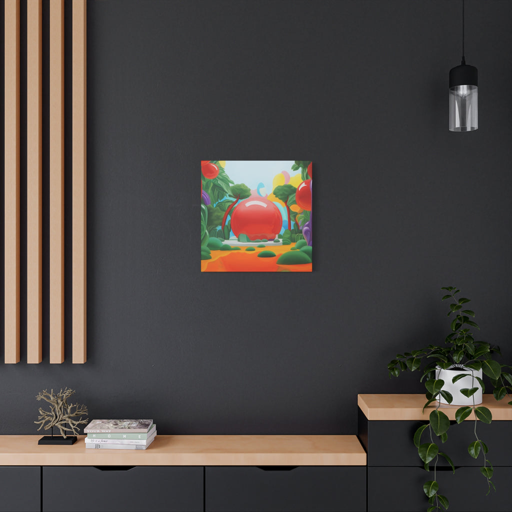 Secret Garden 4 -  Contemporary Abstract Canvas Print  Young Asian Artist