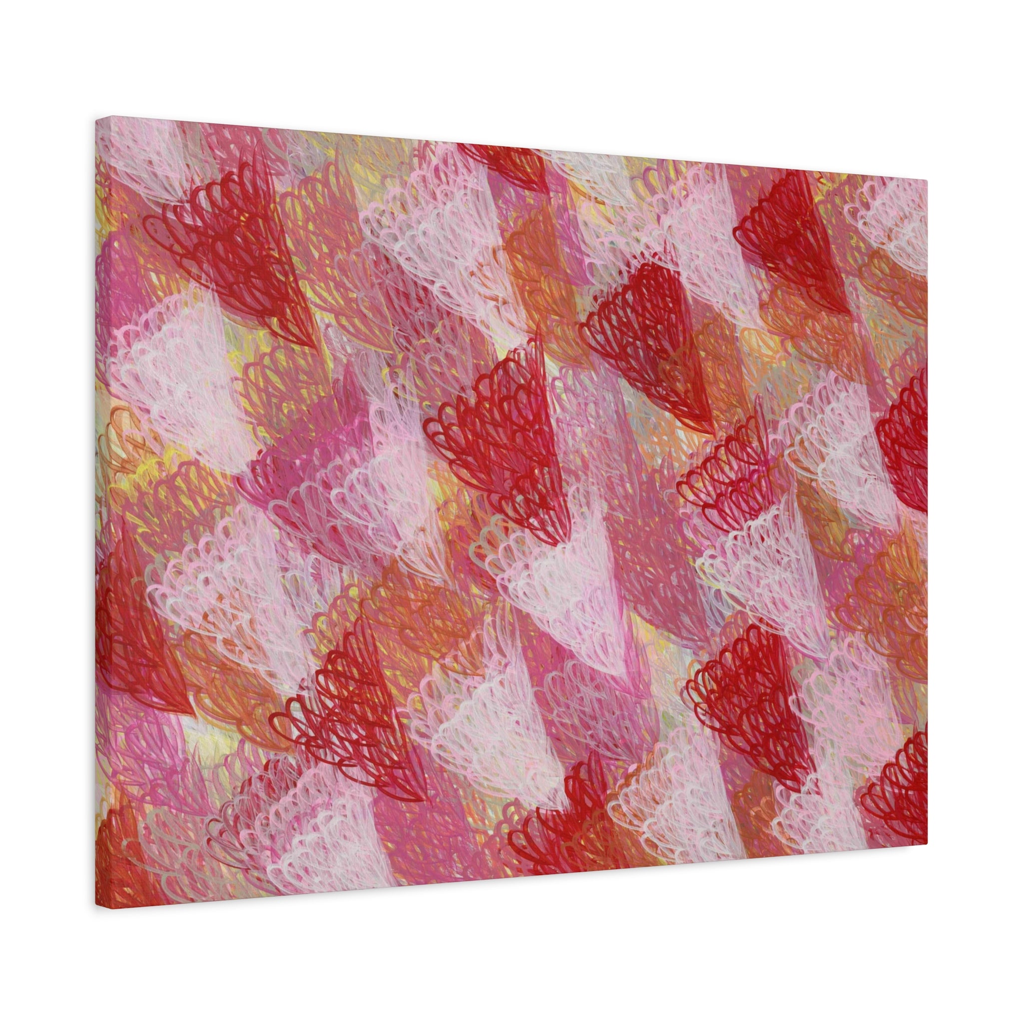 Feathered Dust - 160523 Abstract Wall Art by Asian Artist Contemporary Home Decor Print-Neutral Modern Art for Living Room or Bedroom