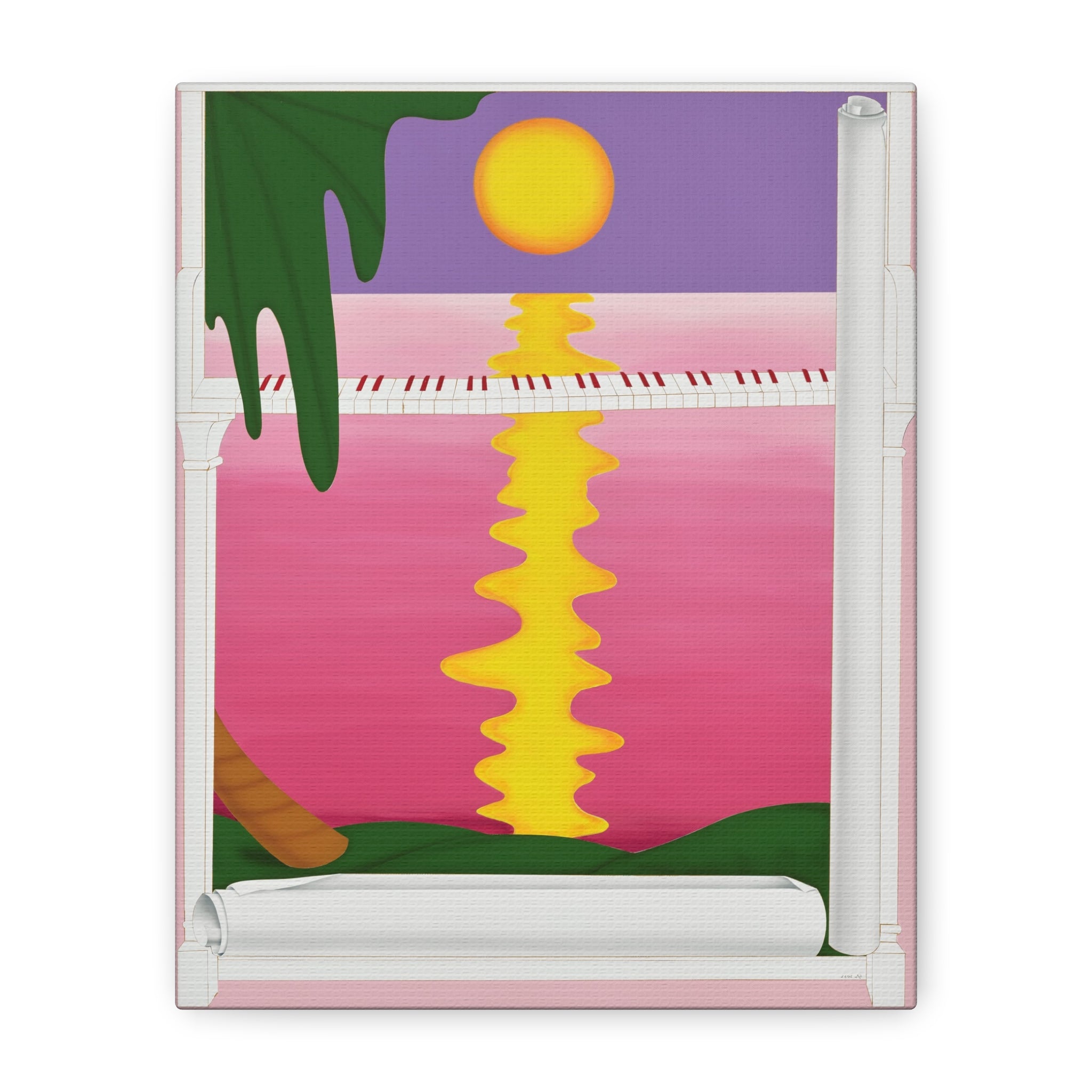 Piano - Chinese Contemporary artist - Canvas Print - Artwork for new home