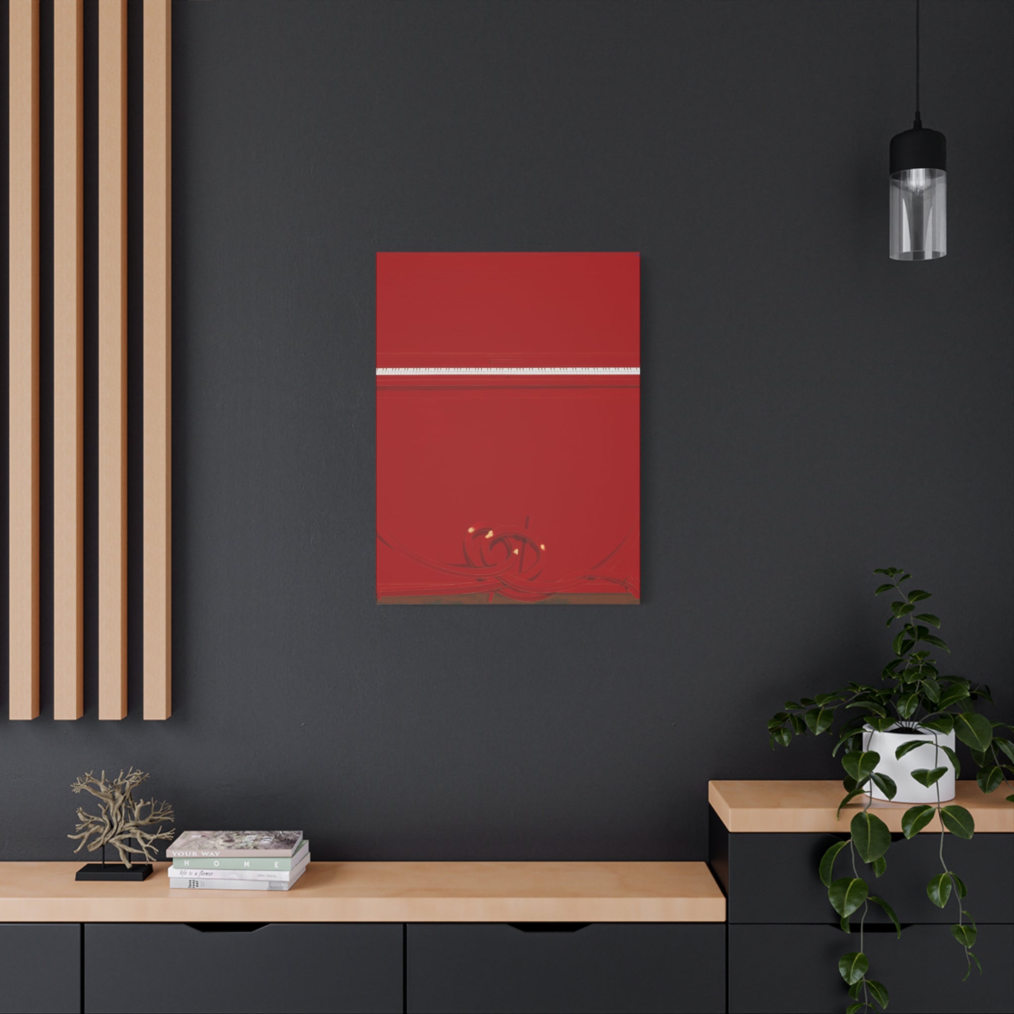 Piano - Chinese Contemporary artist - Canvas Print - Artwork for new home