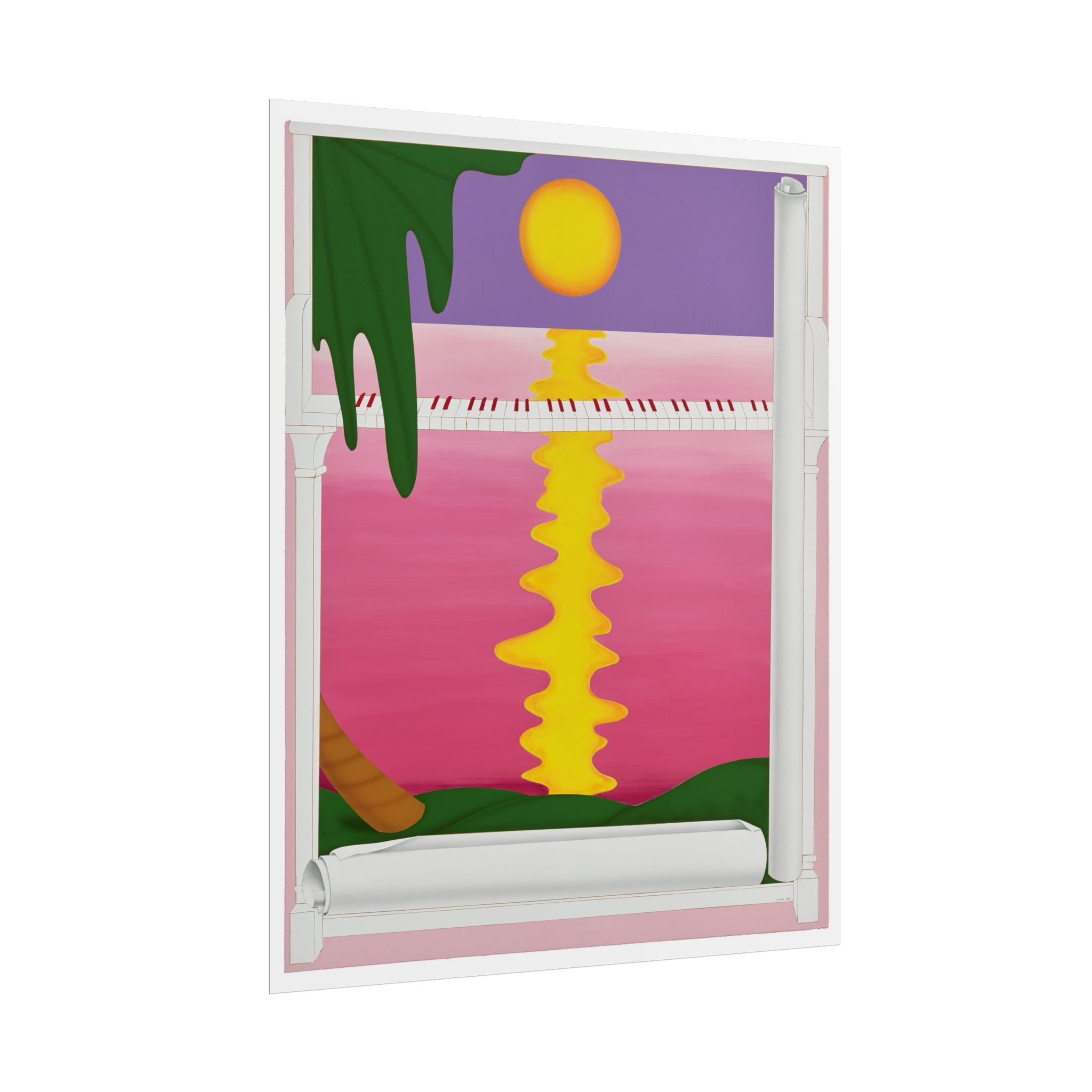 Piano  Art Poster,  Chinese Contemporary artist - Paper Poster - Artwork for new home