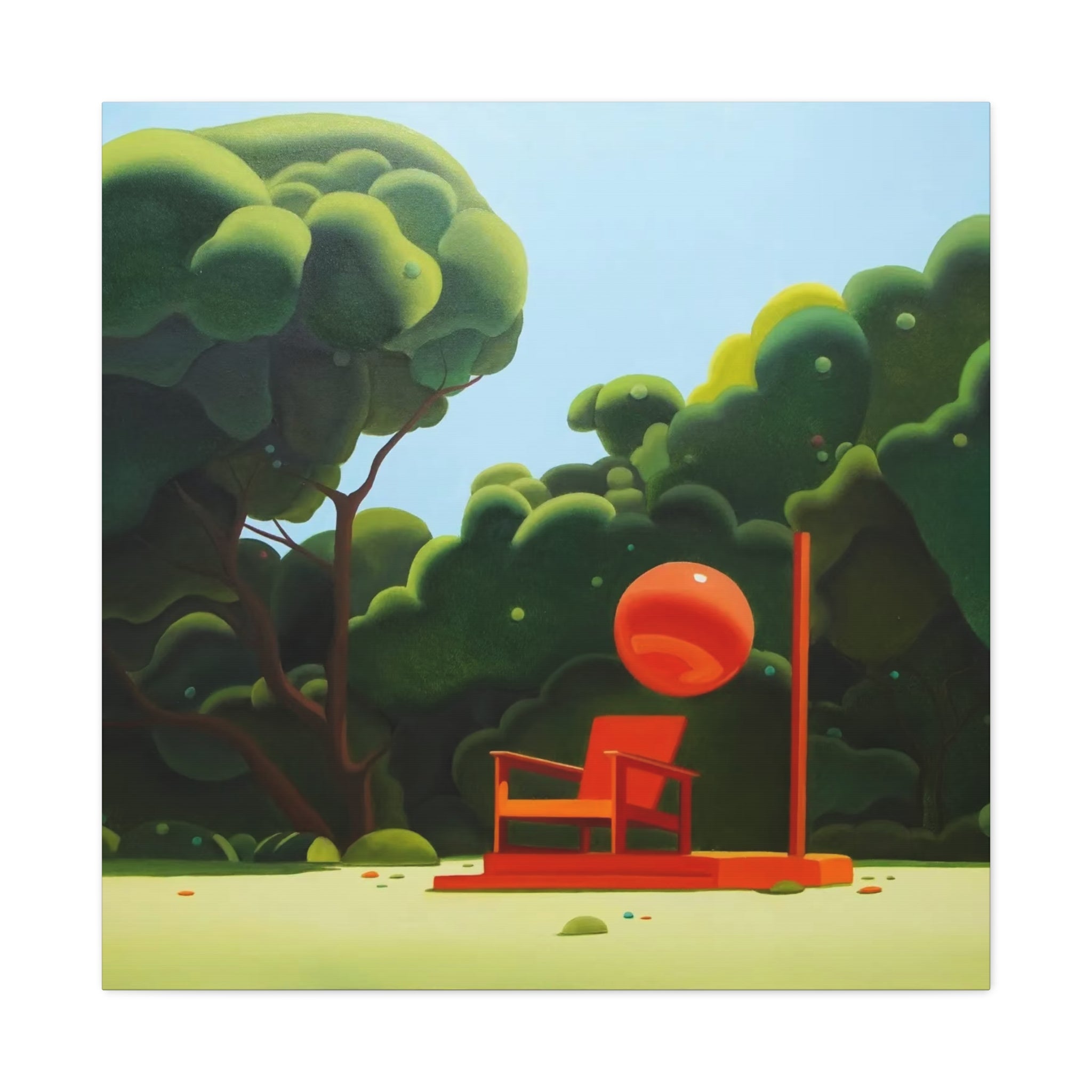The Dream of Twenty-Four Years -  Contemporary Abstract Canvas Print  Young Asian Artist