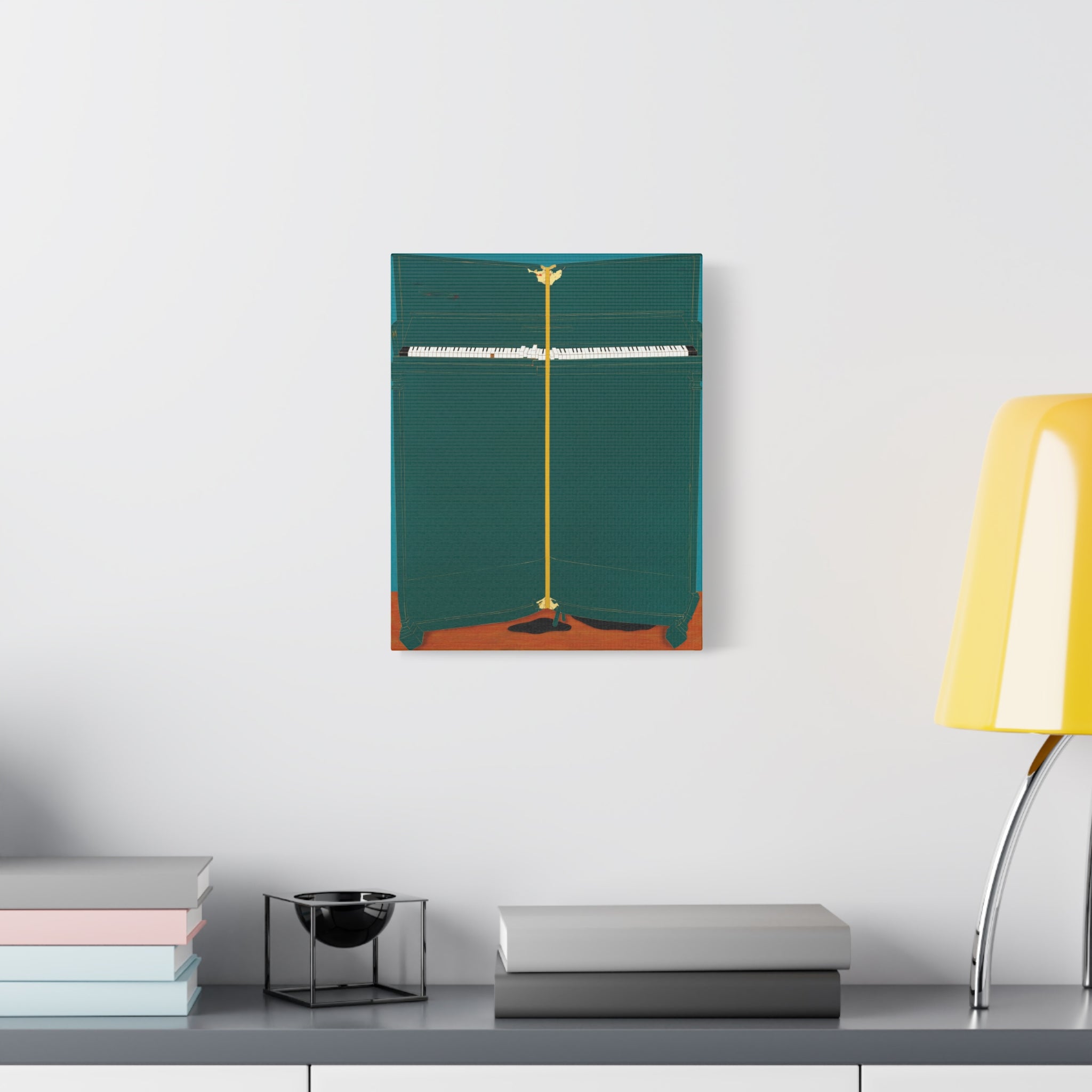 Piano - Chinese Contemporary artist - Canvas Print - Artwork for new home