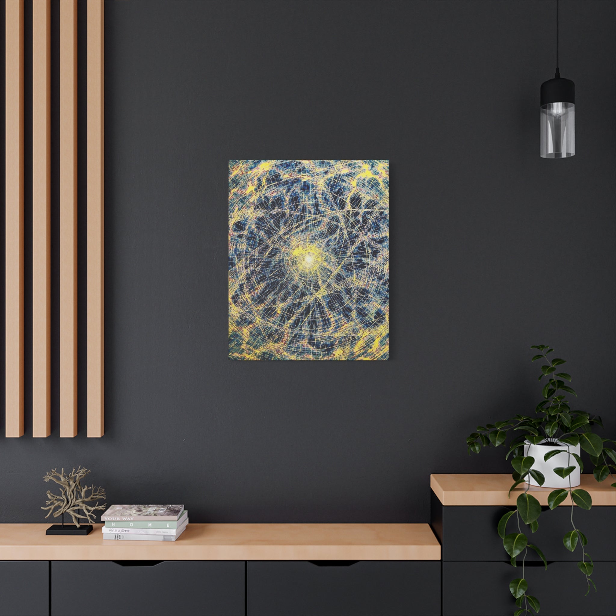 YU - 061124 - Abstract Wall Art by Asian Artist Contemporary Home Decor Print-Neutral Modern Art for Living Room or Bedroom