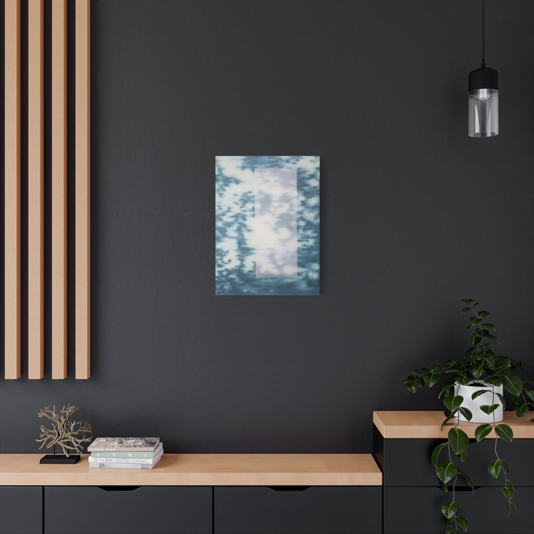 Shadow of a Tree -  Chinese  Contemporary abstract artist - Canvas Print - Gift for new year