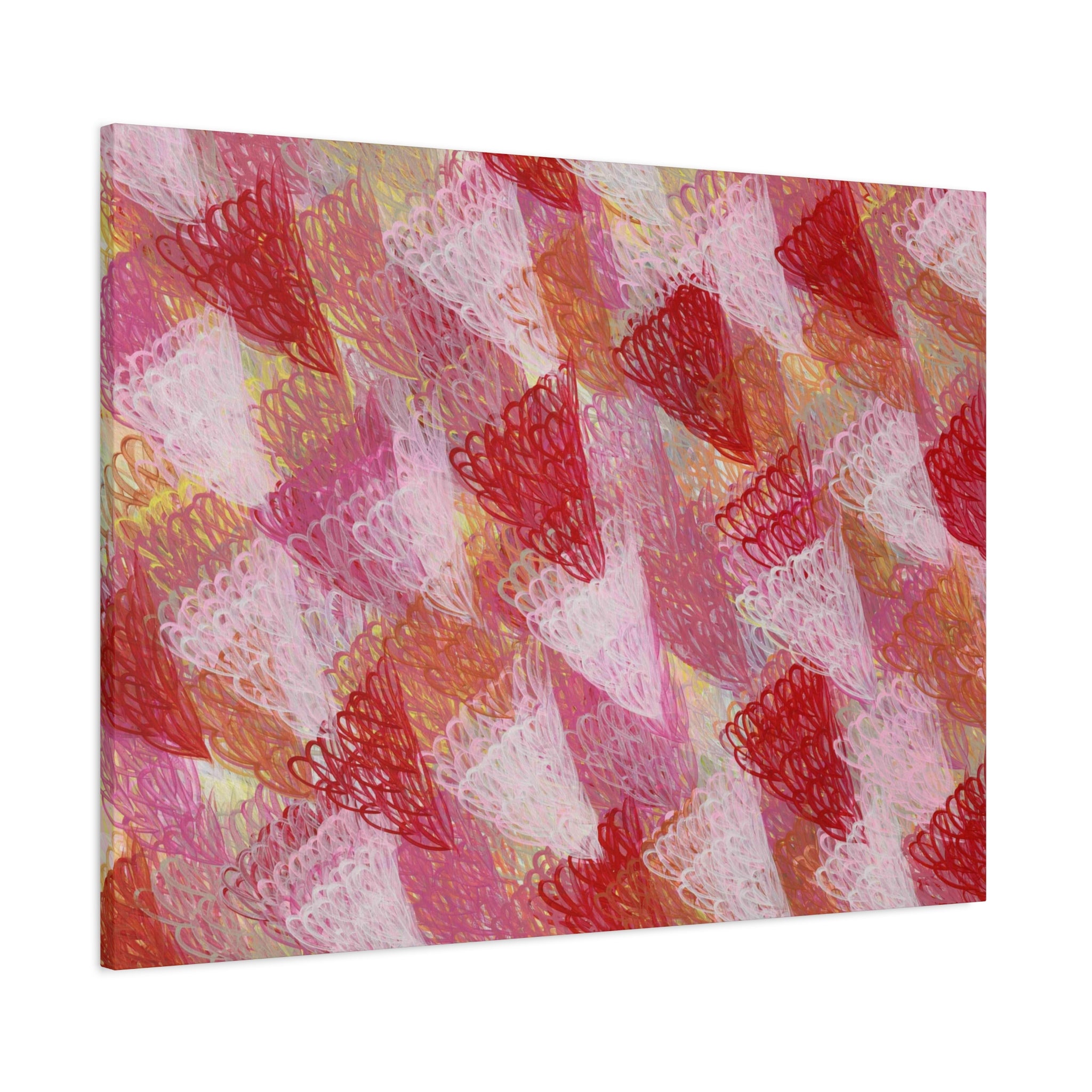 Feathered Dust - 160523 Abstract Wall Art by Asian Artist Contemporary Home Decor Print-Neutral Modern Art for Living Room or Bedroom