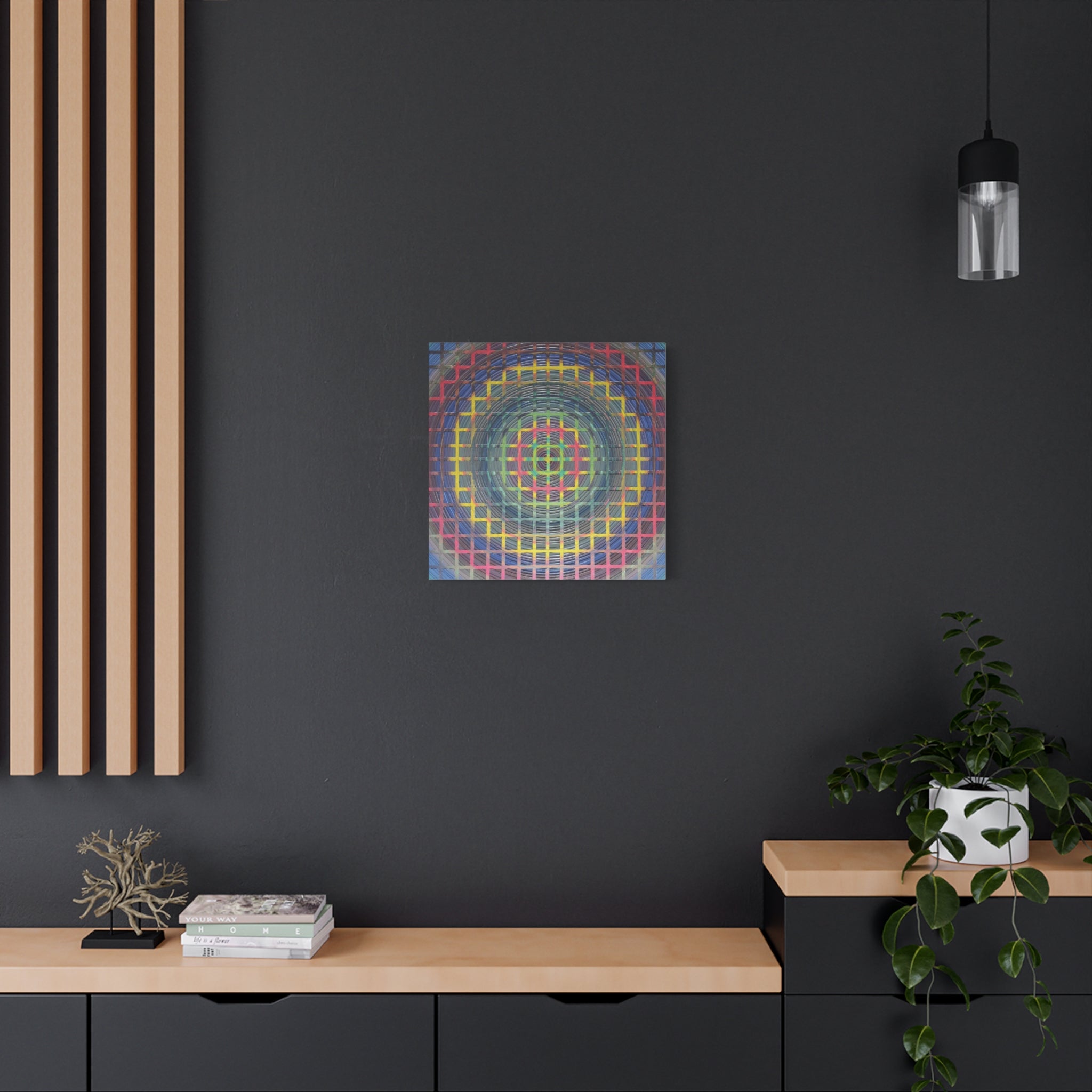 YU - 061922 - Abstract Wall Art by Asian Artist Contemporary Home Decor Print-Neutral Modern Art for Living Room or Bedroom