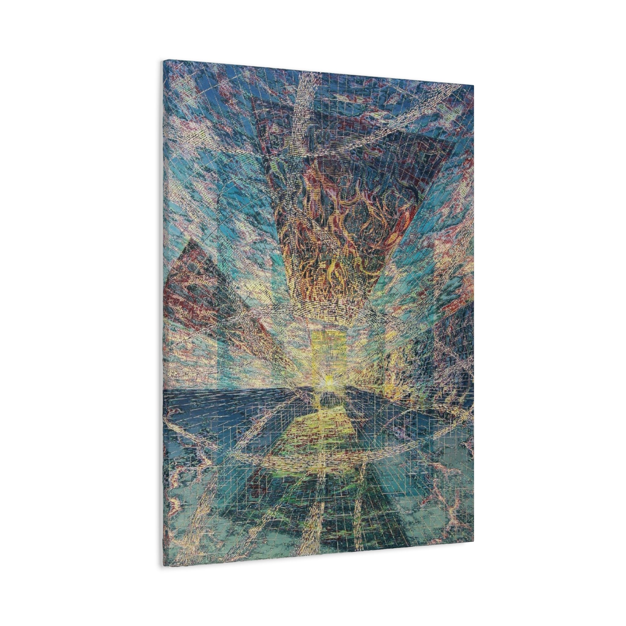 YU - 082119 - Abstract Wall Art by Asian Artist Contemporary Home Decor Print-Neutral Modern Art for Living Room or Bedroom