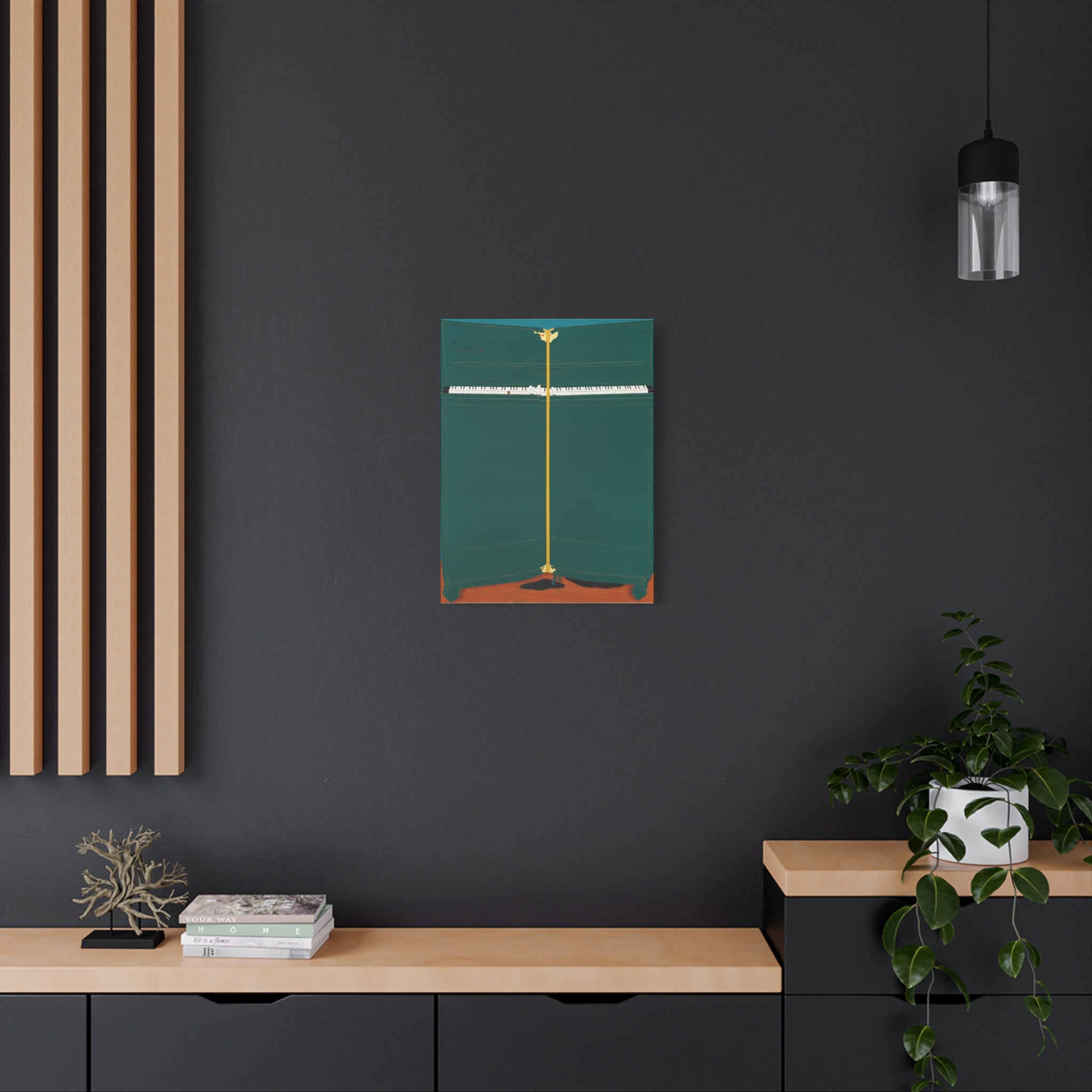 Piano - Chinese Contemporary artist - Canvas Print - Artwork for new home