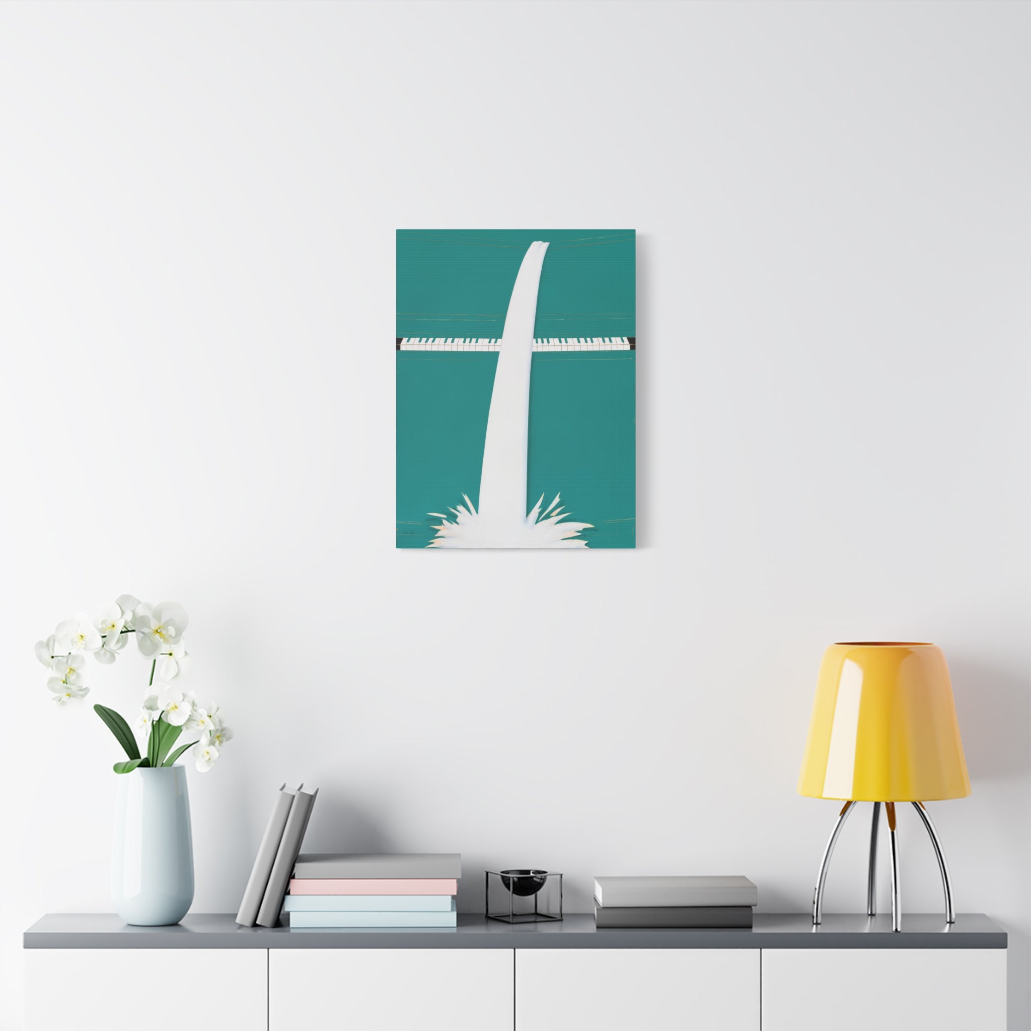 Piano - Chinese Contemporary artist - Canvas Print - Artwork for new home