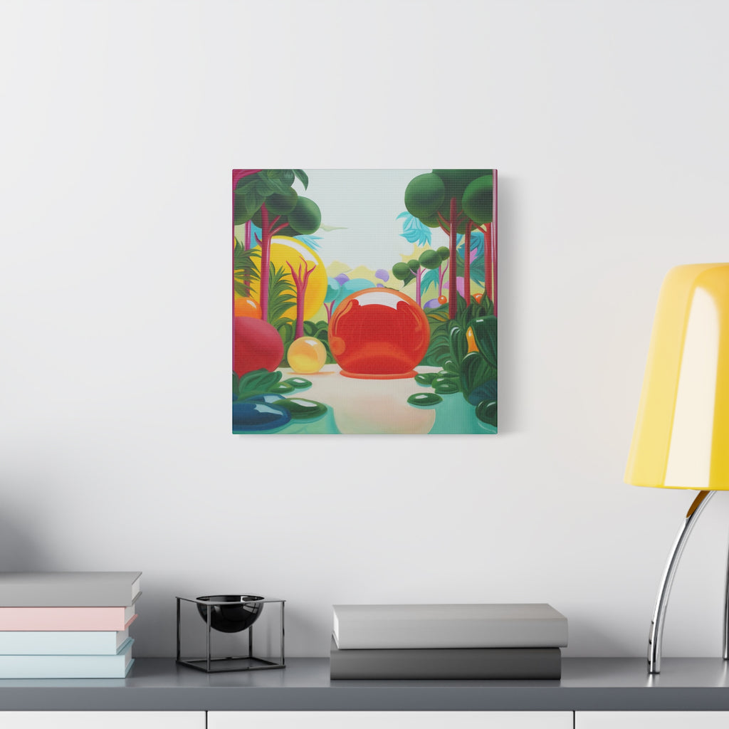 Secret Garden 3 -  Contemporary Abstract Canvas Print  Young Asian Artist