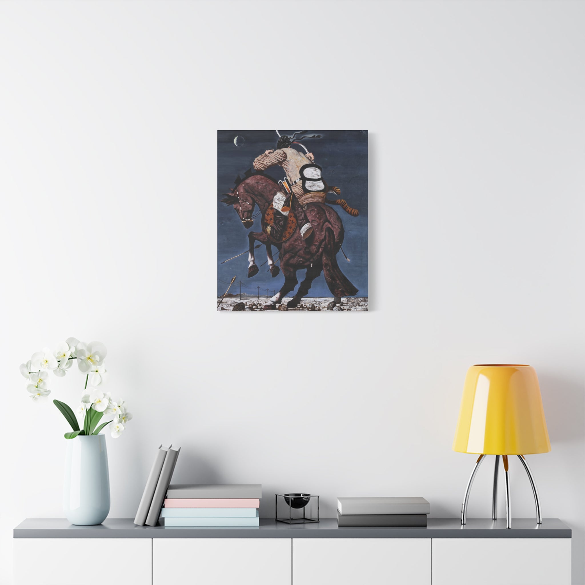 Fight - Chinese Contemporary Artist Canvas Print