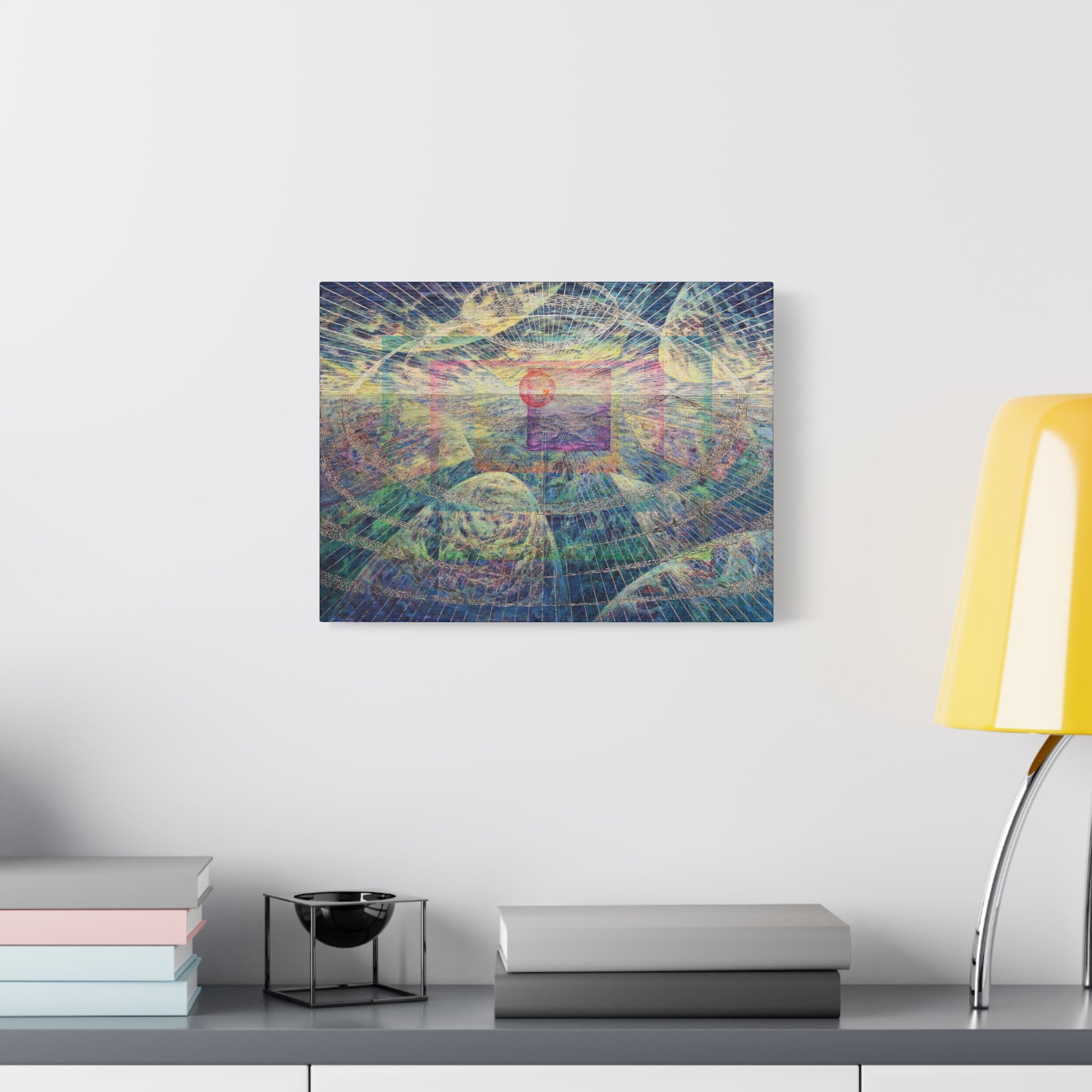 YU - 051619 - Abstract Wall Art by Asian Artist Contemporary Home Decor Print-Neutral Modern Art for Living Room or Bedroom