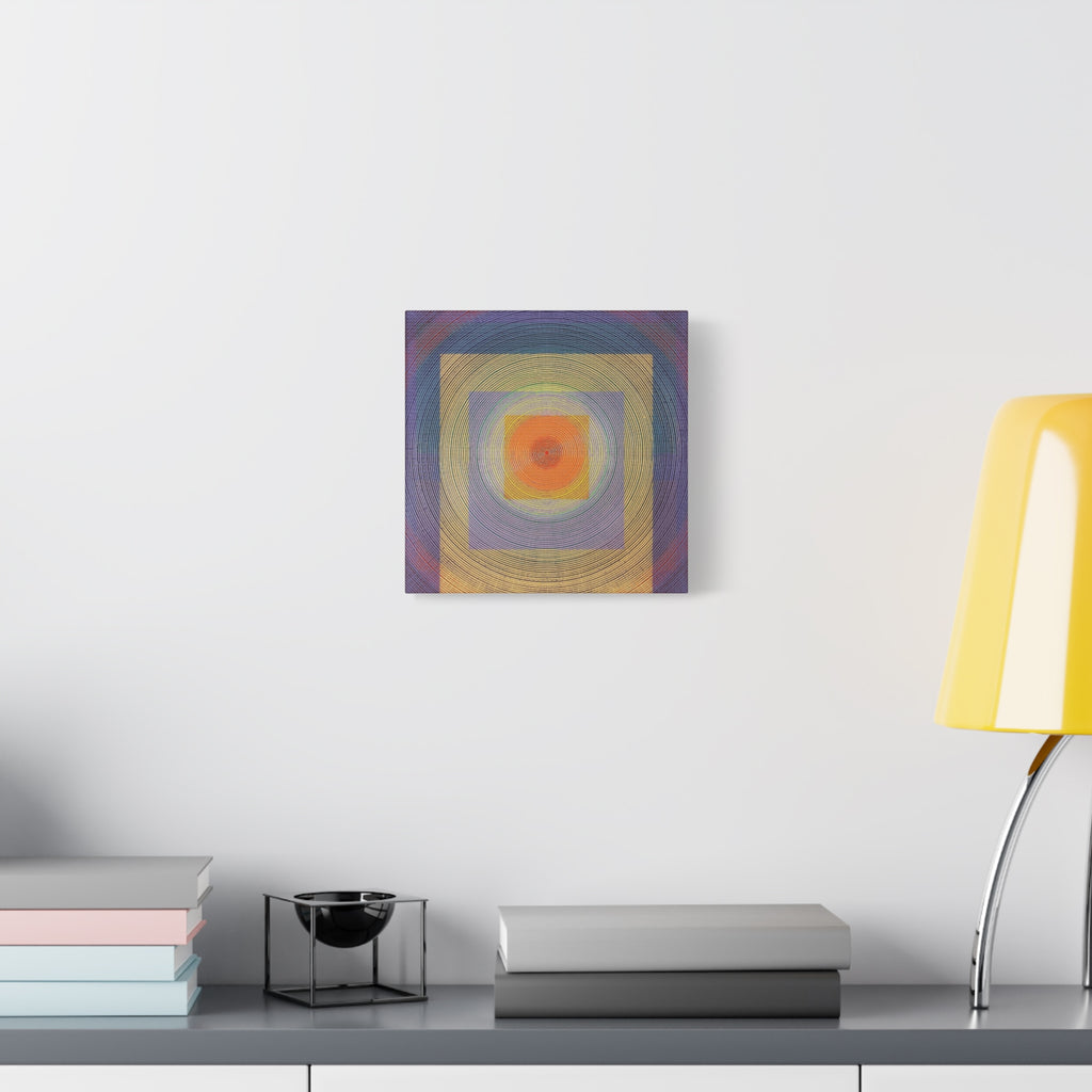 YU - 011517 - Abstract Wall Art by Asian Artist Contemporary Home Decor Print-Neutral Modern Art for Living Room or Bedroom