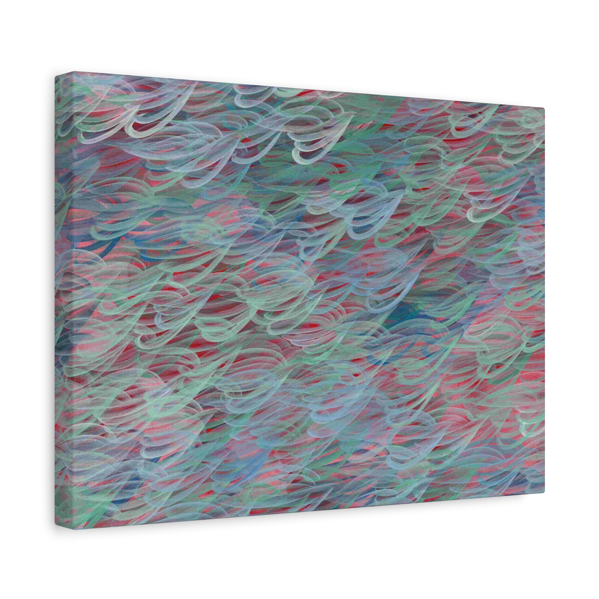 Feathered Dust - 090225 - Abstract Wall Art by Asian Artist Contemporary Home Decor Print-Neutral Modern Art for Living Room or Bedroom