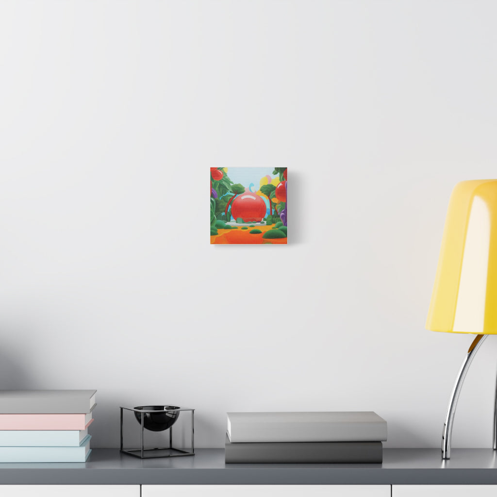 Secret Garden 4 -  Contemporary Abstract Canvas Print  Young Asian Artist